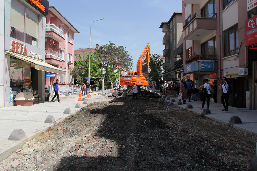 Şal Sokak’ın Altyapısı Yenilendi