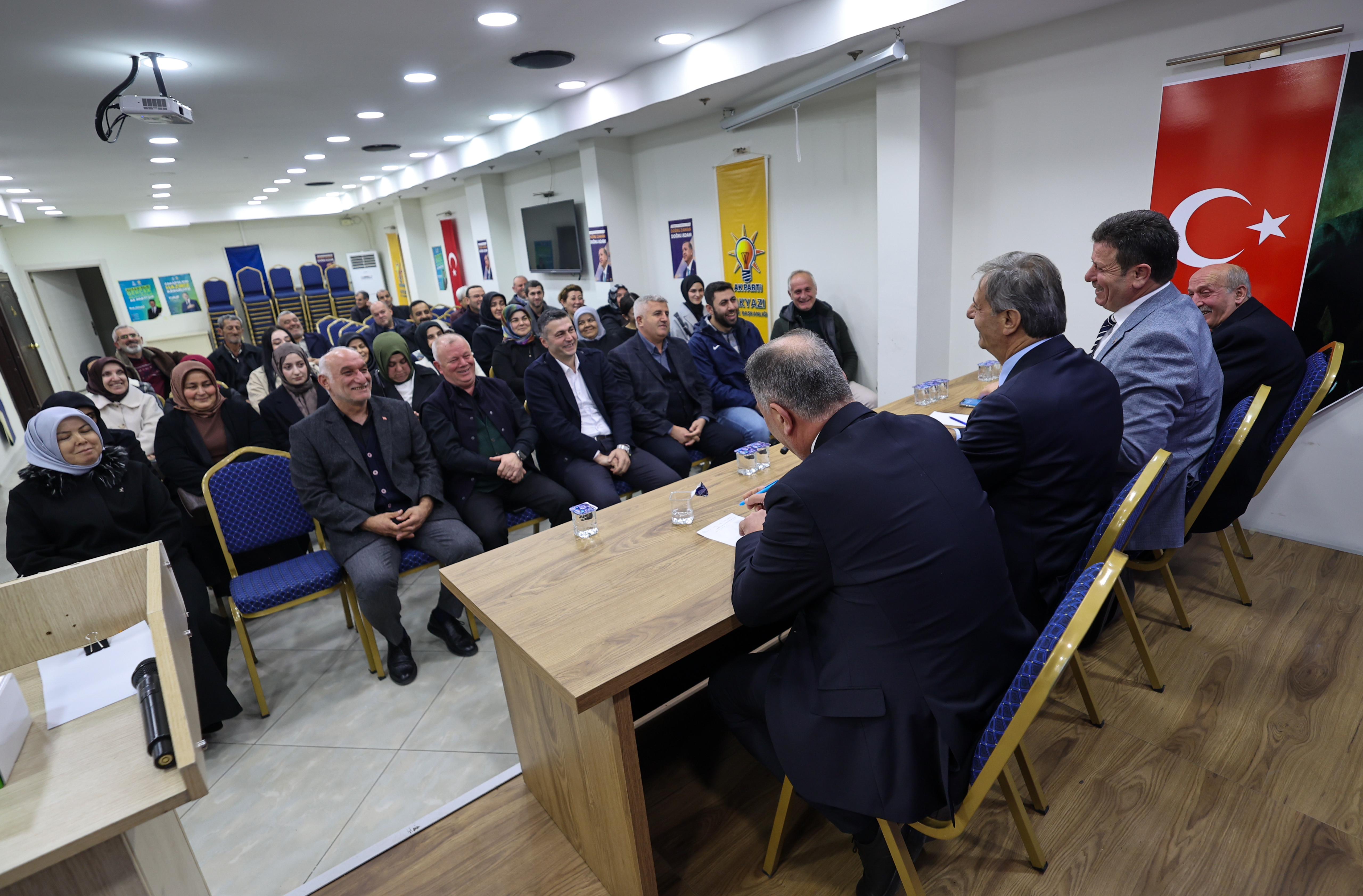 Yusuf Alemdar Akyazı ve Hendek’i adım adım gezdi: “Verdiğimiz her sözün arkasındayız”