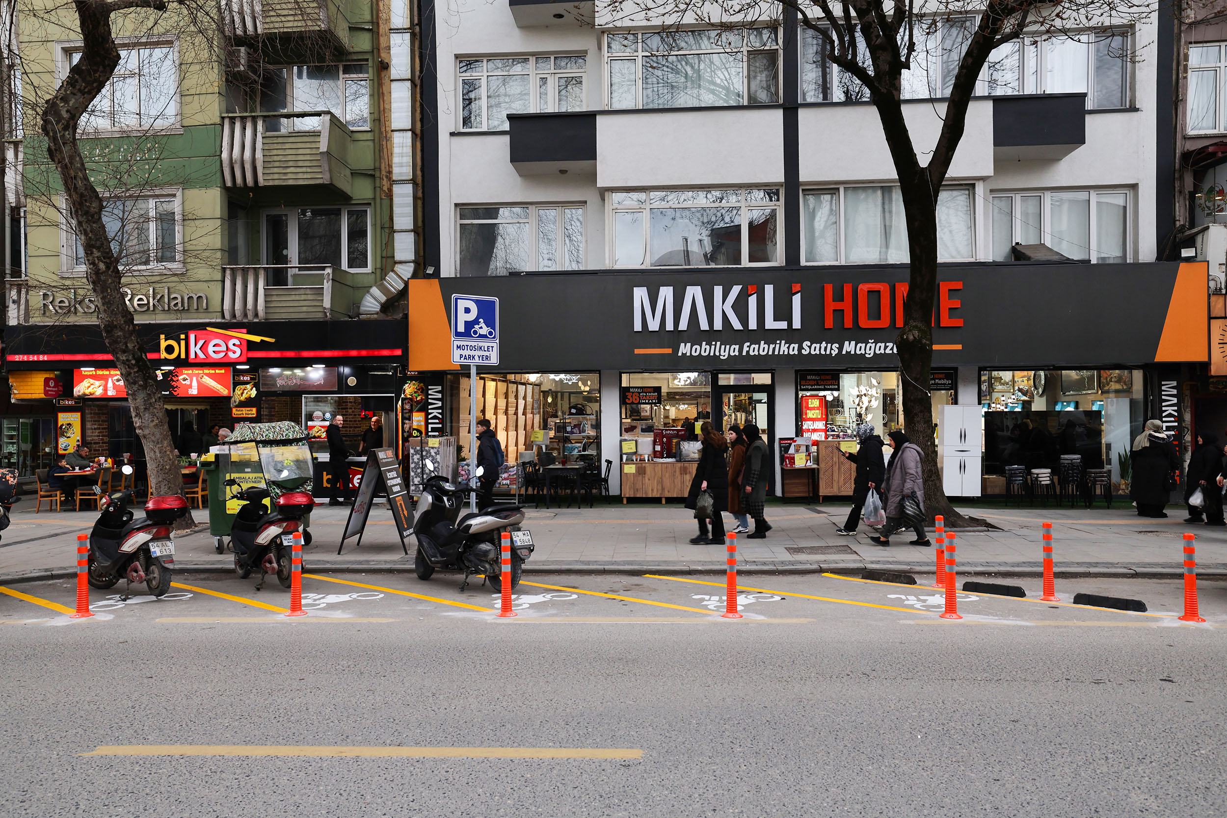 Büyükşehir’den şehir merkezinde motosikletler için düzenli park alanları