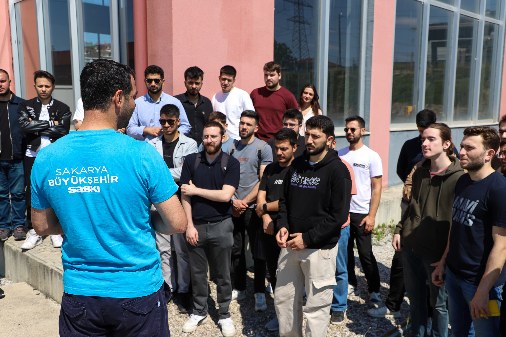 Mühendis adayları enerji üreten sistemleri SASKİ tesislerinde inceledi