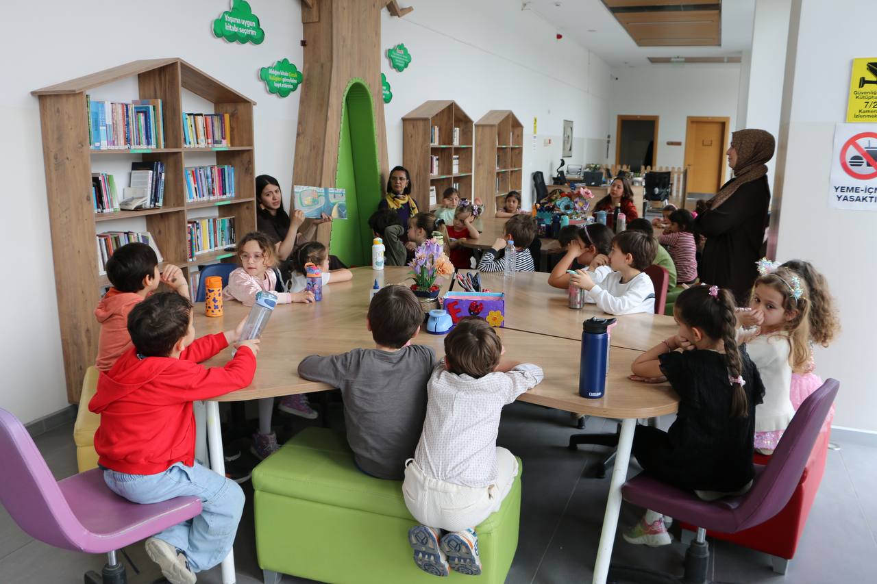 SGM Kütüphaneler Haftası’nda minik öğrencileri ağırladı