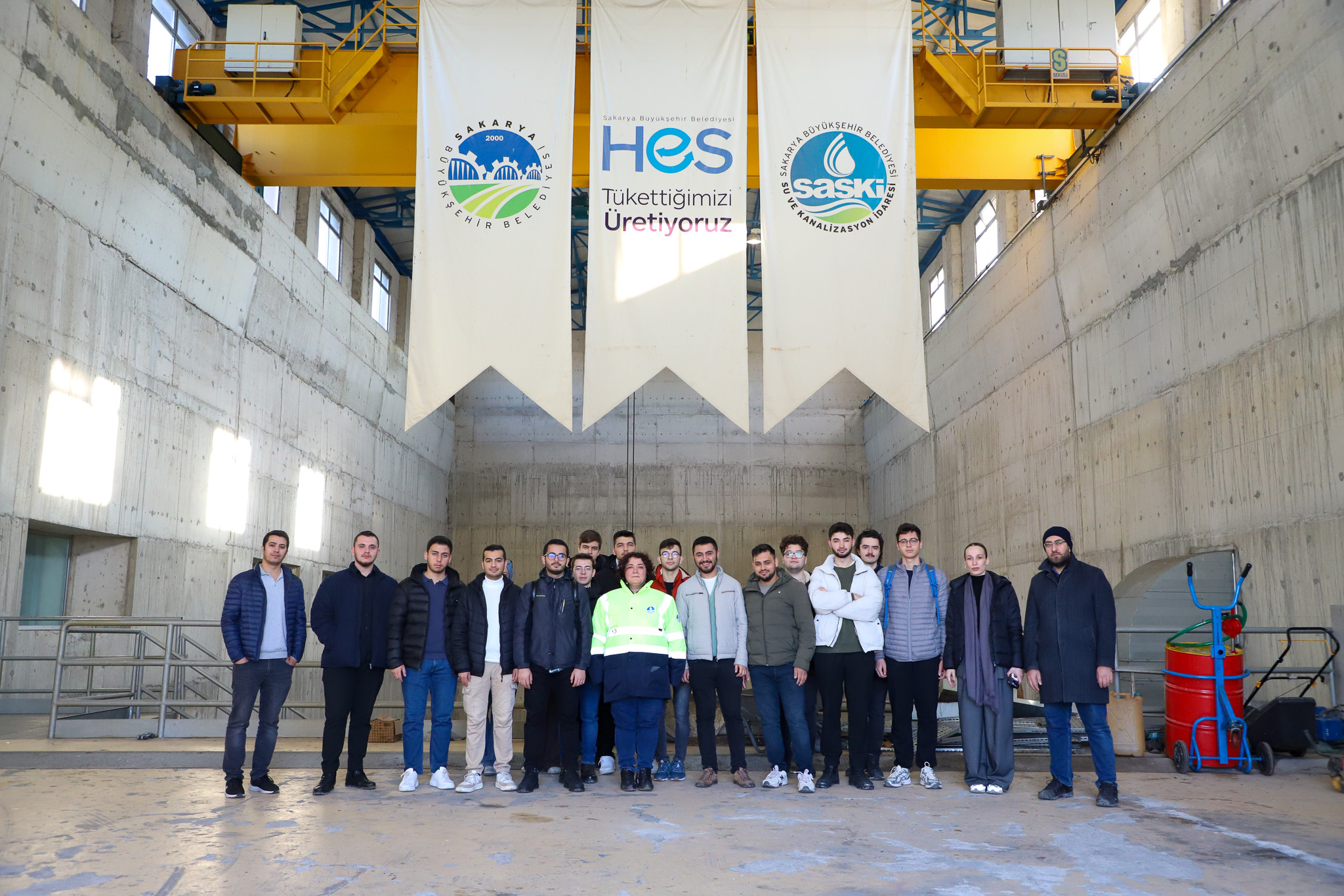 SASKİ yenilenebilir enerji tesisi ile geleceğin mühendislerine örnek oldu