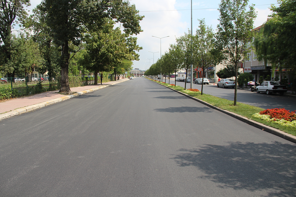 Milli Egemenlik Caddesi yenilendi