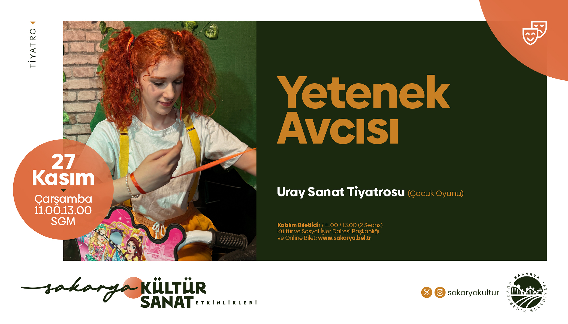 Büyükşehir Kasım kültür sanat etkinliklerinde takvim belli oldu