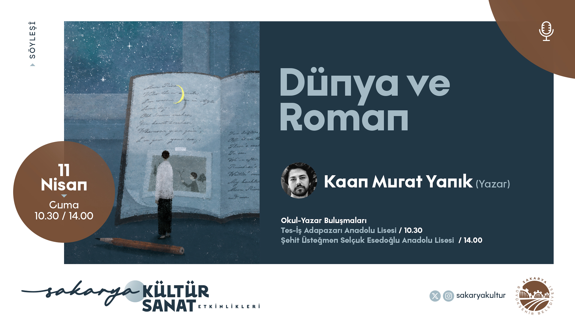 Büyükşehir kültür sanat etkinliklerinde Nisan takvimi belli oldu