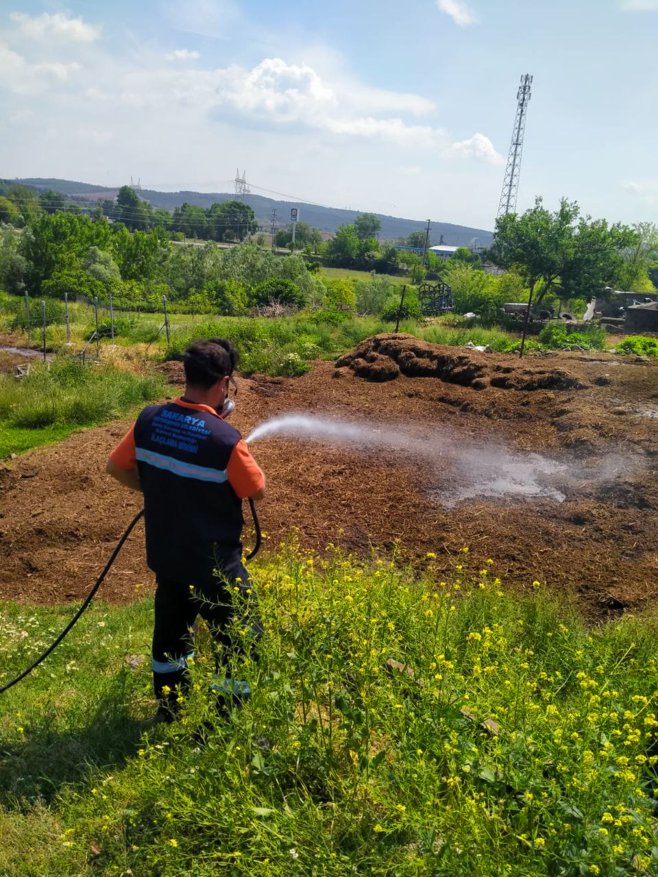 Büyükşehir’den sinek ve böcek istilasına müdahale