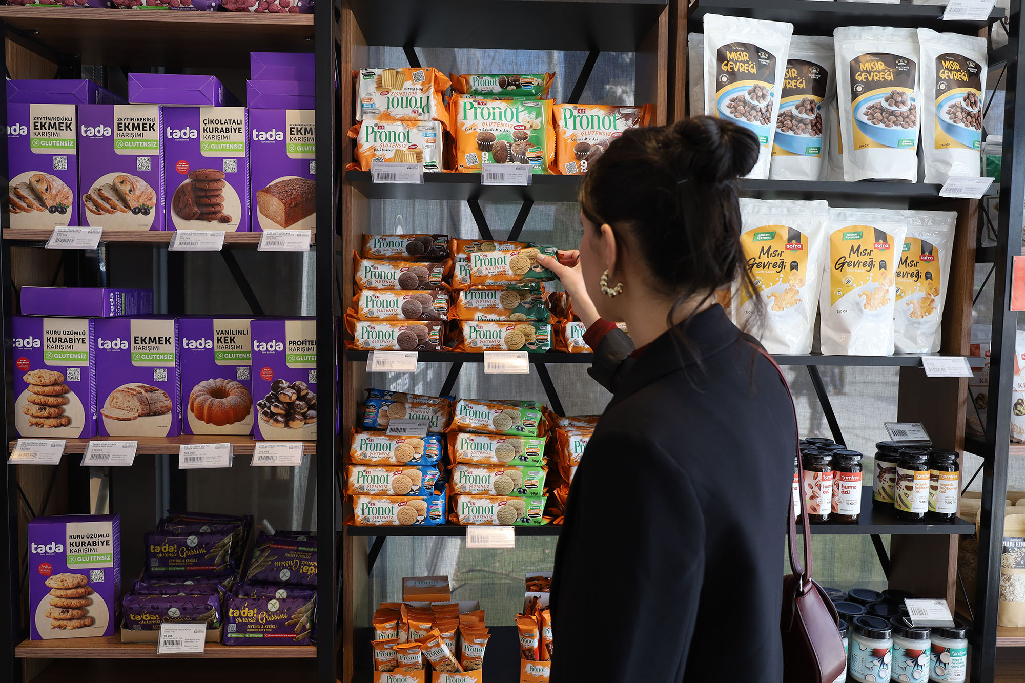 Çölyak hastaları tek noktadan istedikleri ürünlere ulaşabiliyor