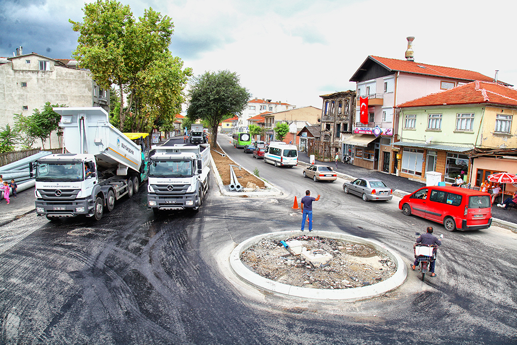 İnönü Caddesi’nde Son Aşama