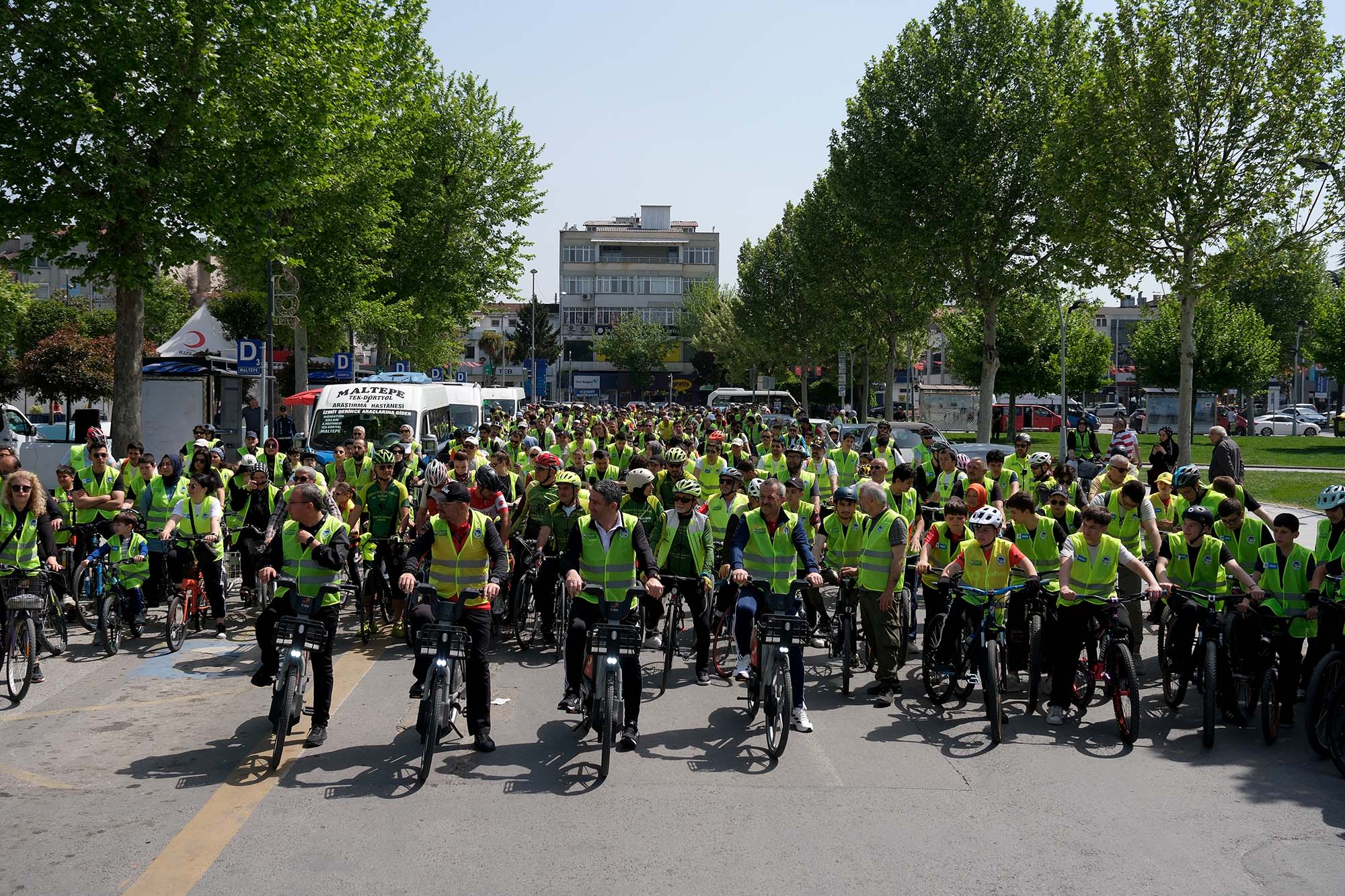 Trafik Haftası’nda pedallar farkındalık için çevrildi