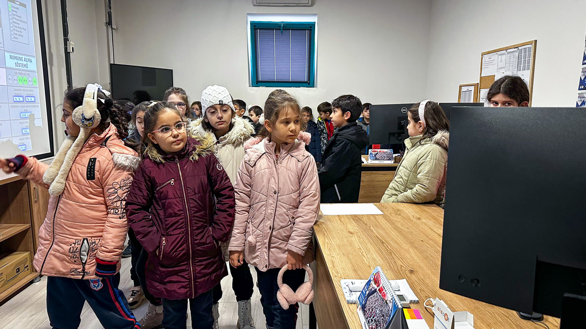 Minikler, Hızırilyas İçmesuyu Tesisine hayran kaldılar