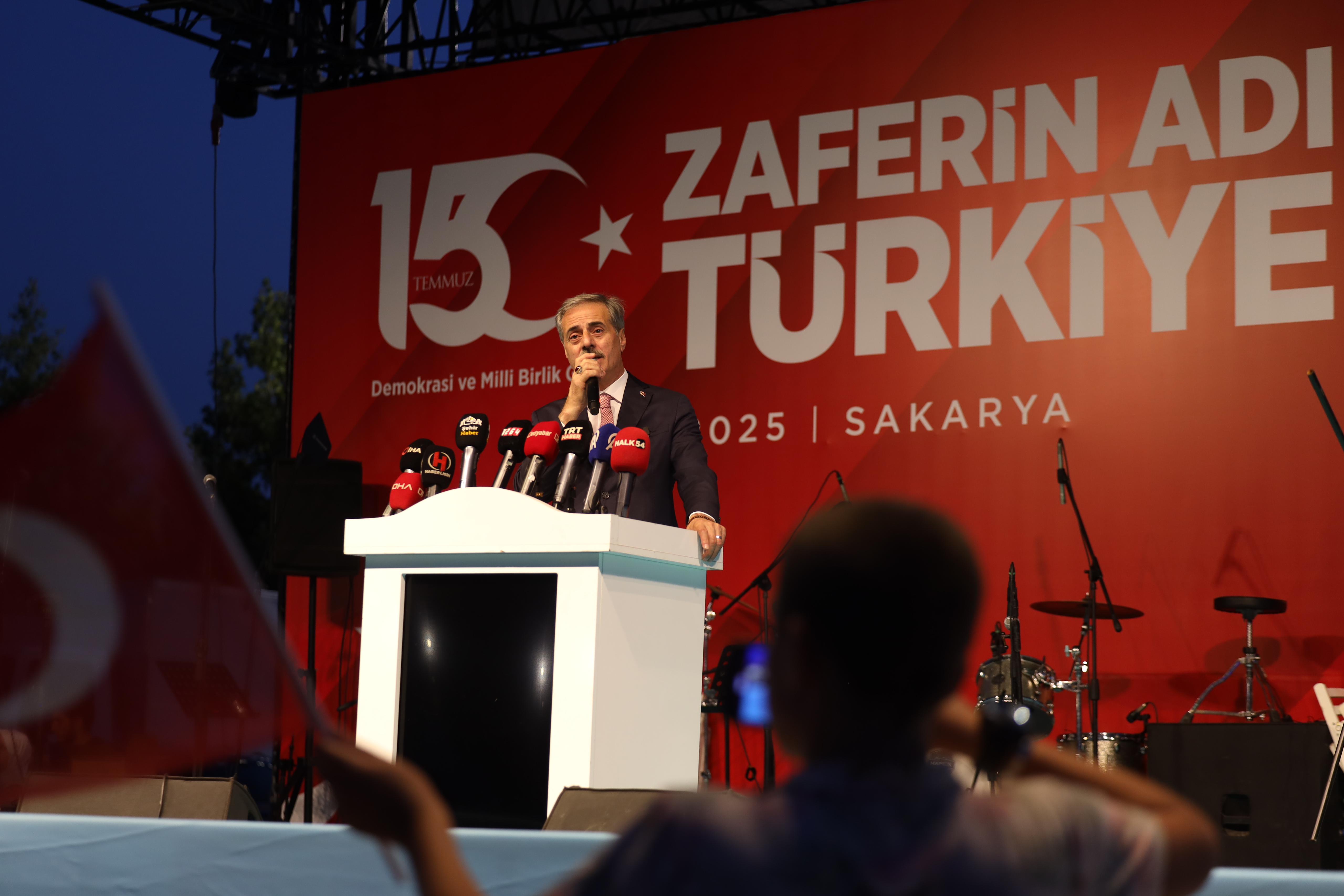 “15 Temmuz'un 10'uncu yılında yine meydanlarda olacağız”