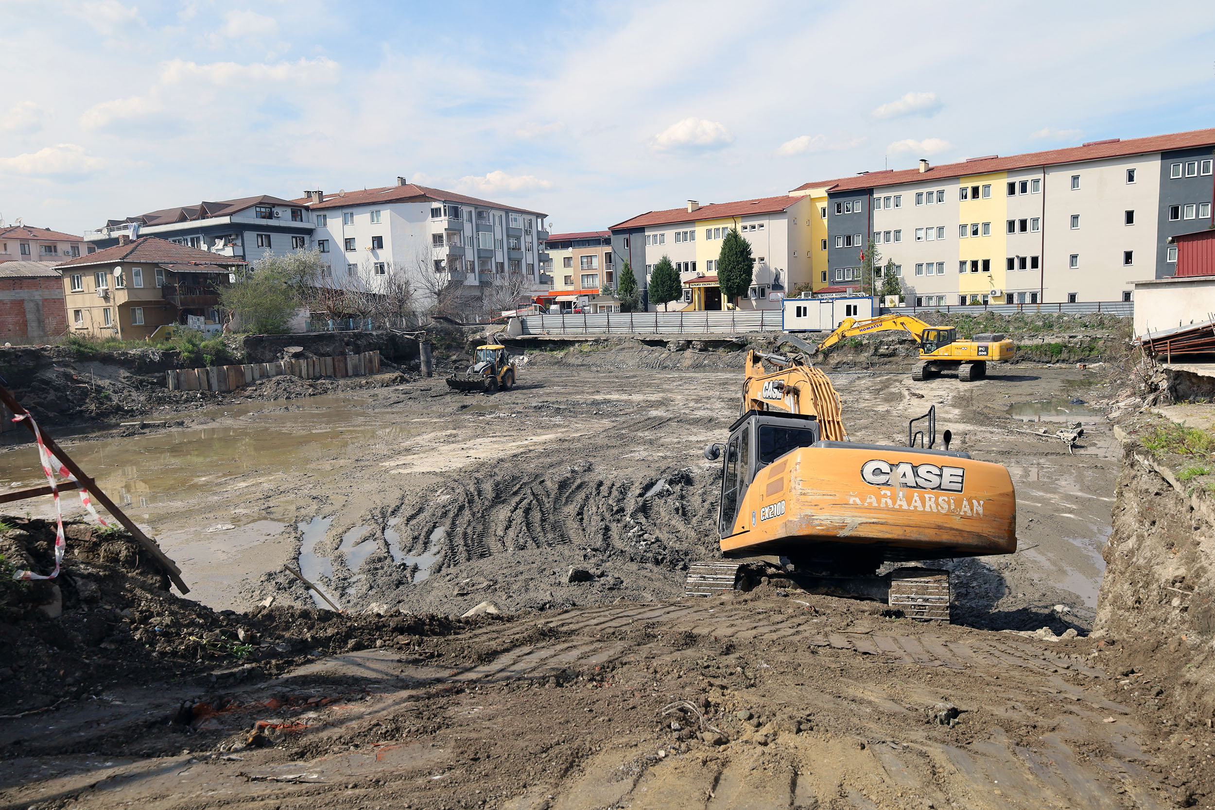 Sapanca Meydan’da çalışmalar başladı