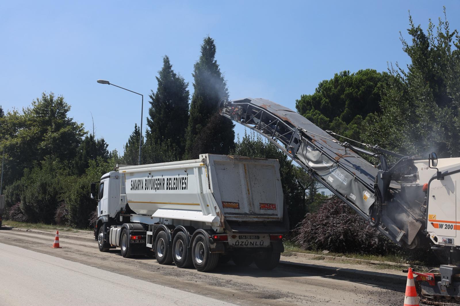 Arifiye’nin can damarında üst yapı çalışmaları başladı