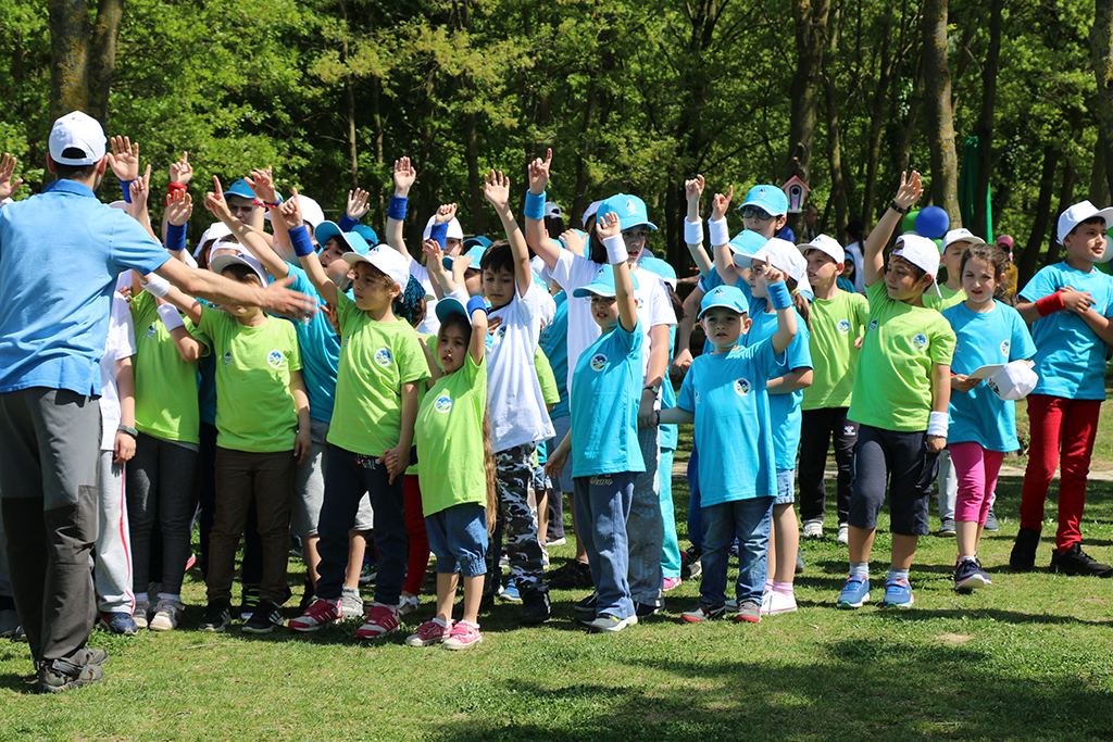Çocuklar Macera Park’ta doyasıya eğlendi