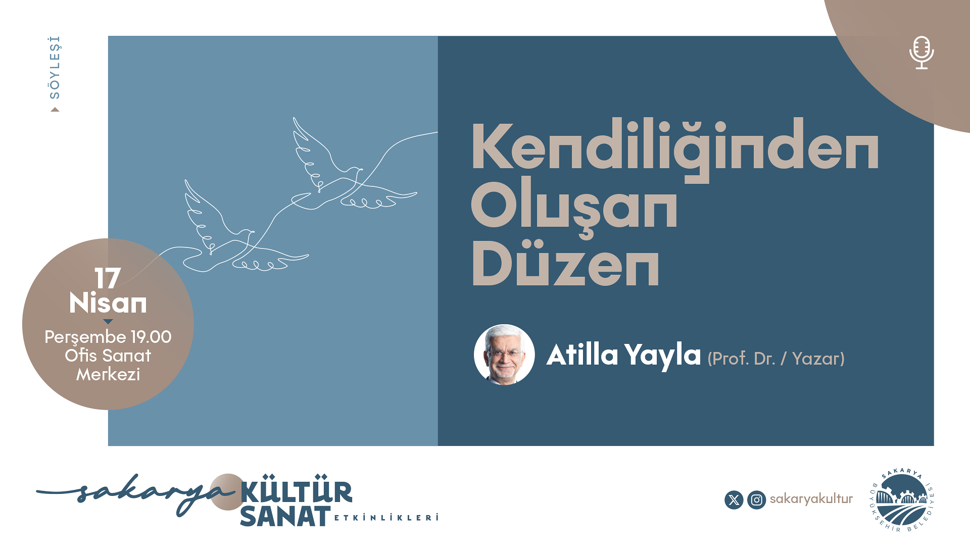 Büyükşehir kültür sanat etkinliklerinde Nisan takvimi belli oldu