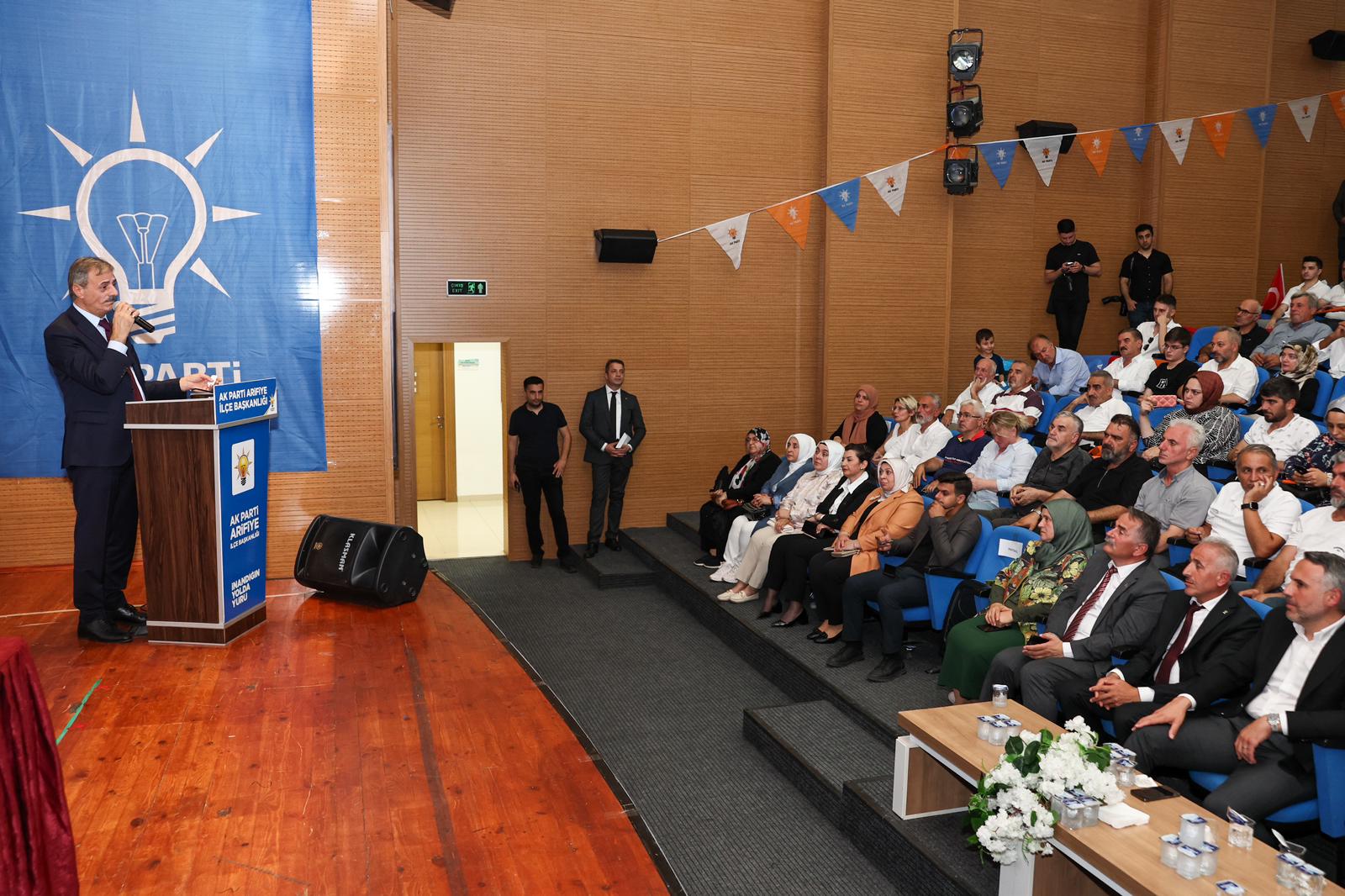 “Şehrimizi yarınlara en güzel şekilde ulaştırmak için gayretle çalışıyoruz”