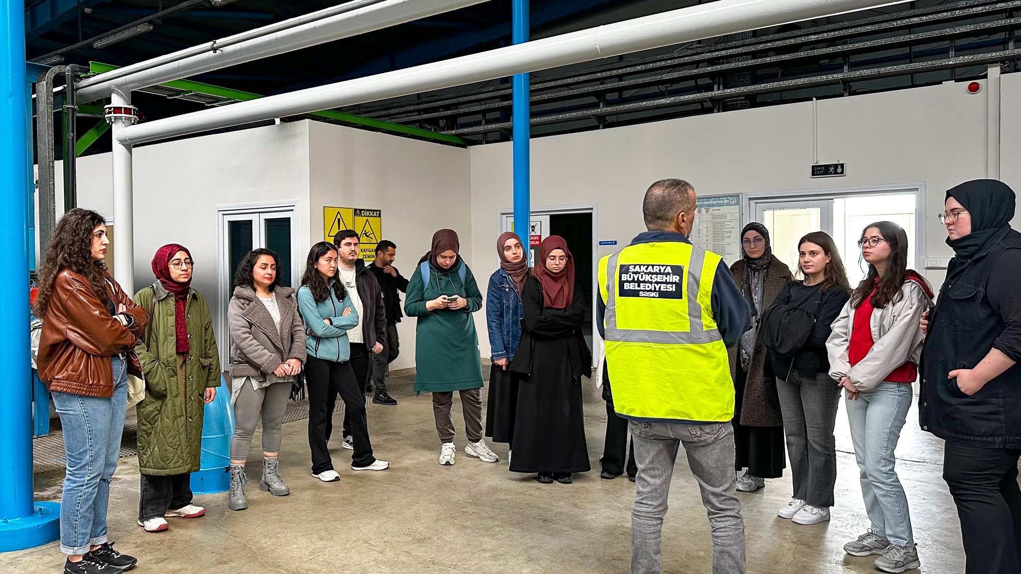 Kaliteli içme suyunun yolculuğuna tanık oldular