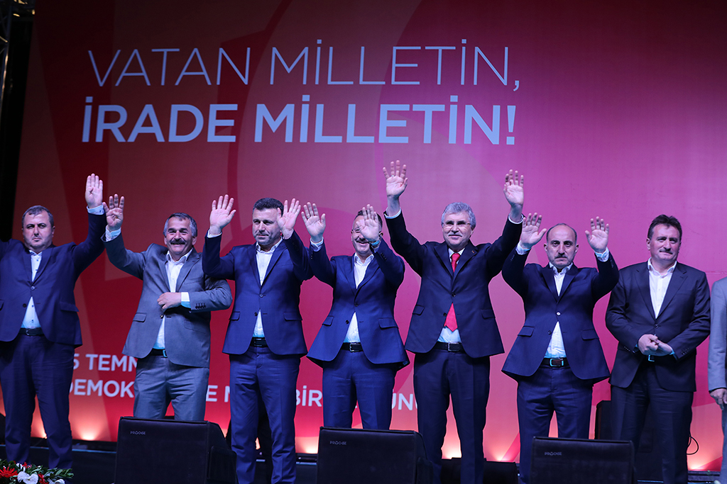 “15 Temmuz milletimizin kahramanlık destanı yazdığı gecedir”