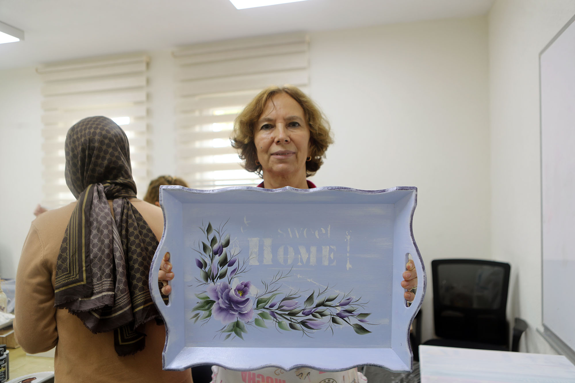Ozanlar SAMEK’te eski eşyalar sanatla buluşuyor, el emeği kazanca dönüşüyor
