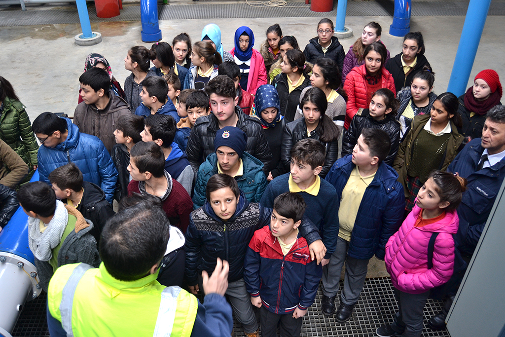 SASKİ tesisleri öğrencilerin takdirini topluyor