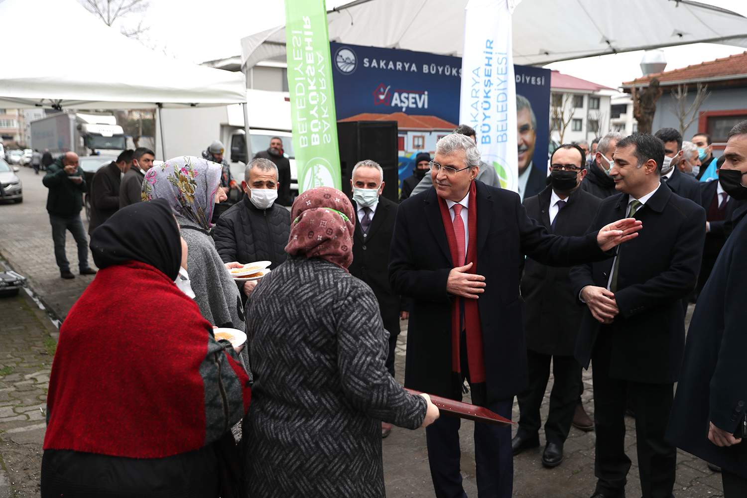 Sakarya Büyükşehir Aşevi hizmete açıldı