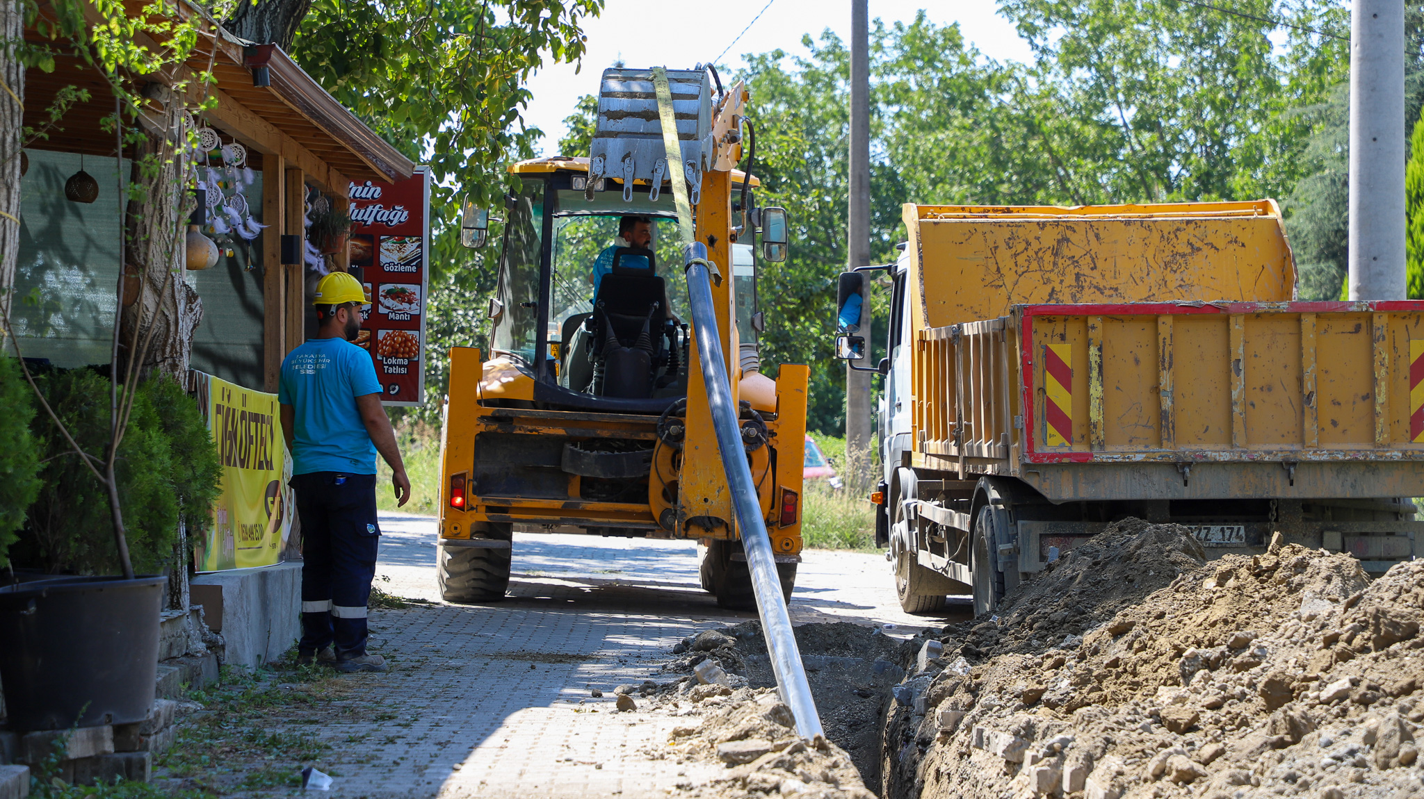 SASKİ turizm ilçesinde saniyede 5 litre debili yeni bir kaynağa ulaştı