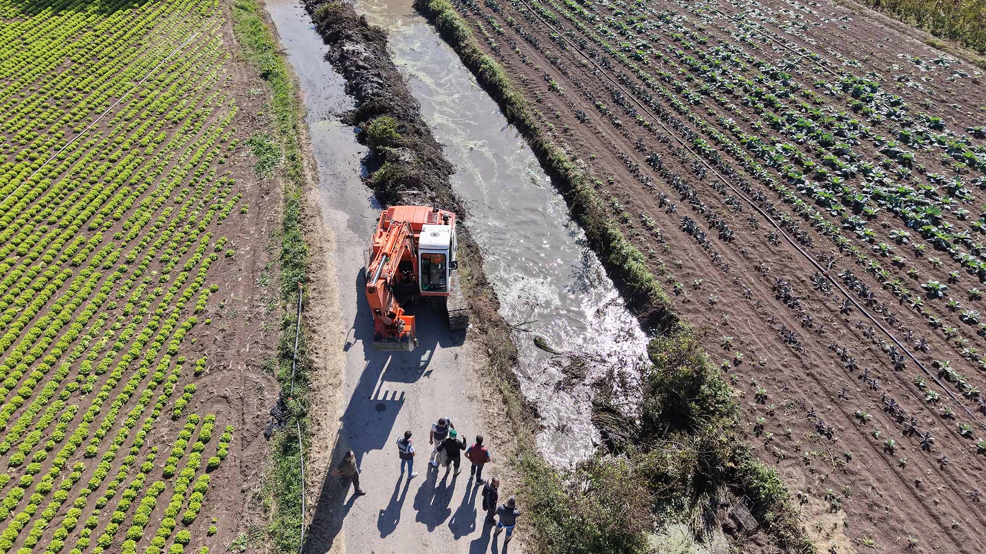 Büyükşehir, taşkınların ardından tarım arazileri için sahada