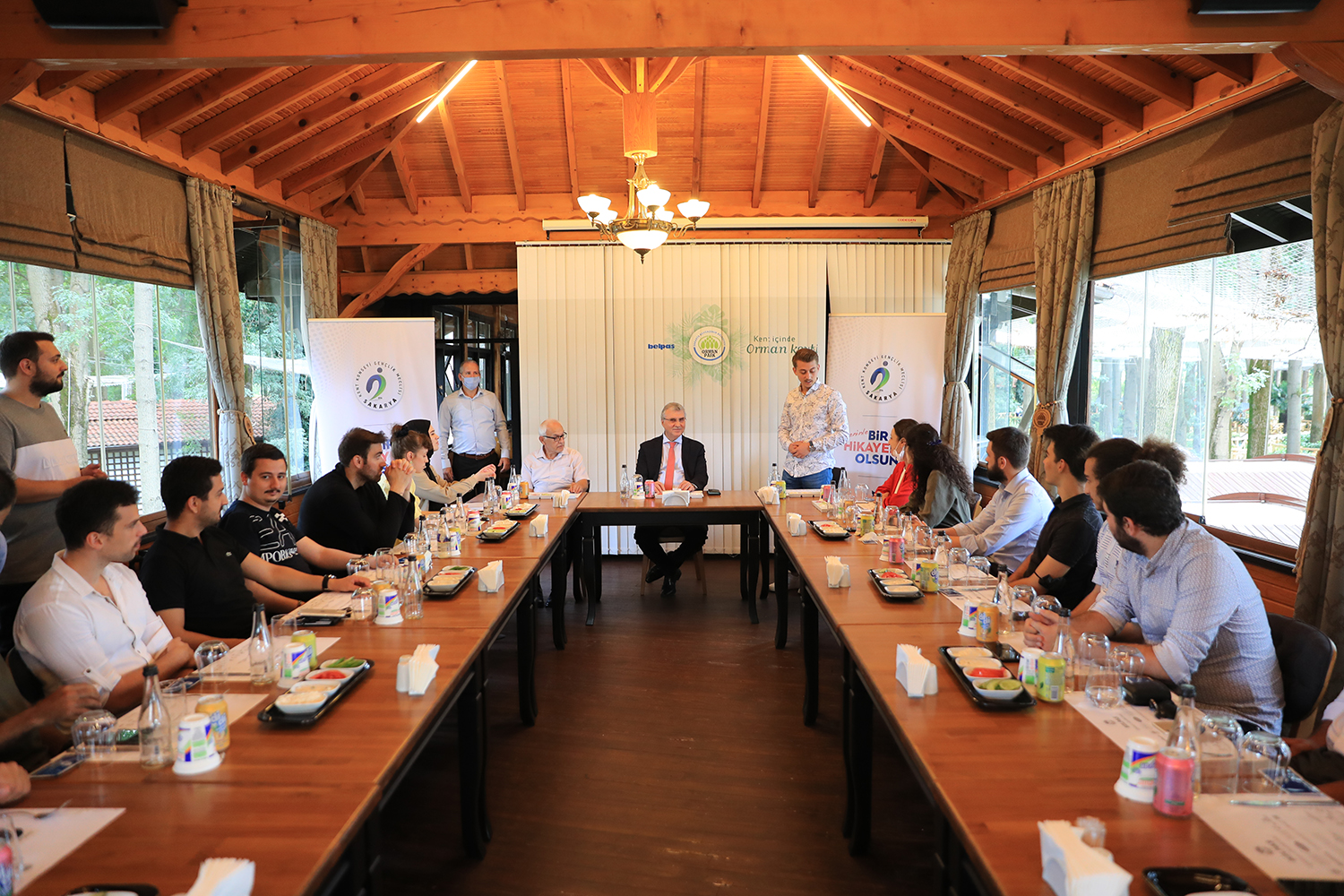 Başkan Yüce, Gençlik Meclisi öğrencileriyle bir araya geldi