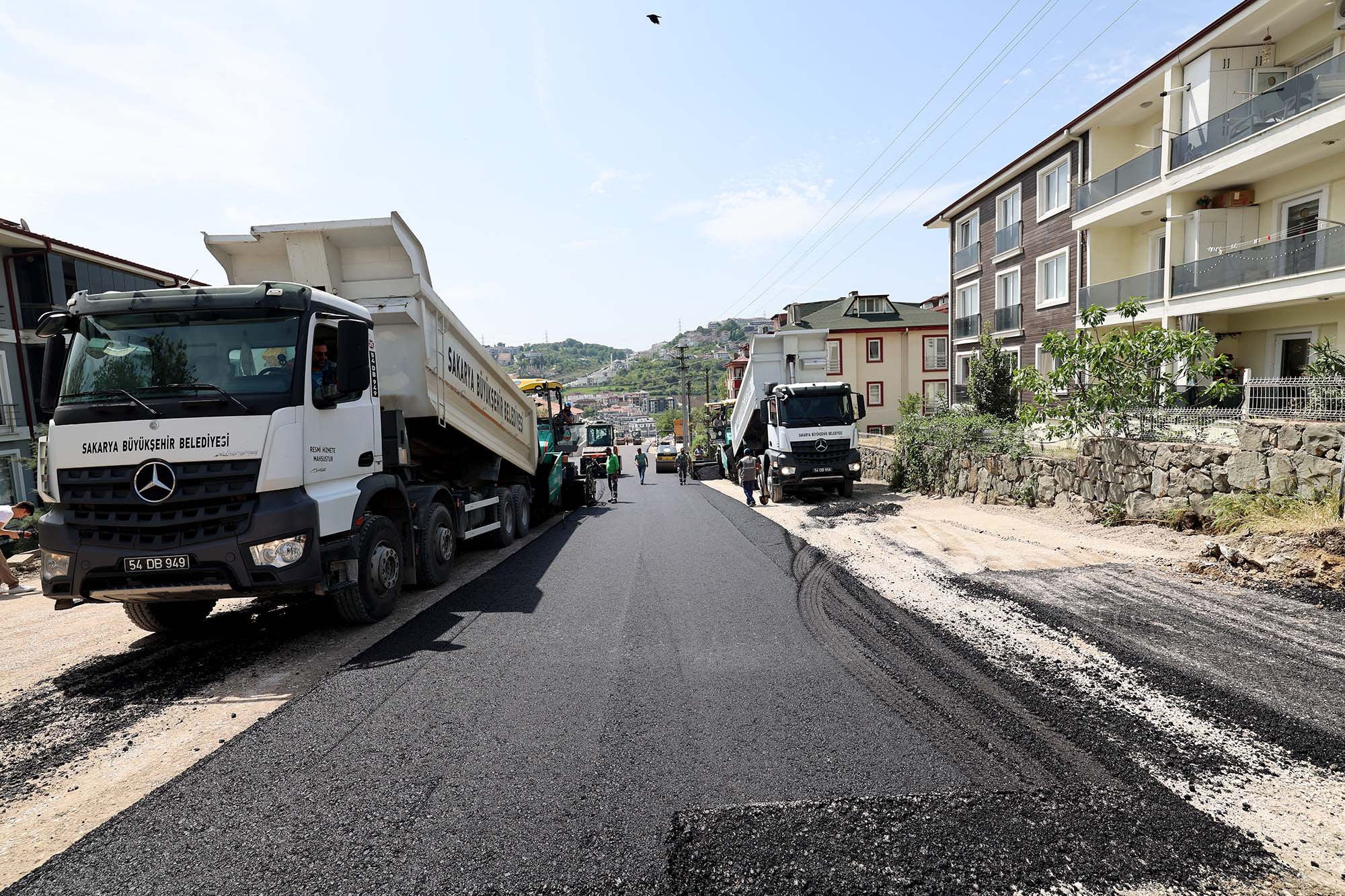 Serdivan’da sürücülere nefes aldıracak yeni kaçış güzergahı açılıyor: Asfalt işlemi başladı