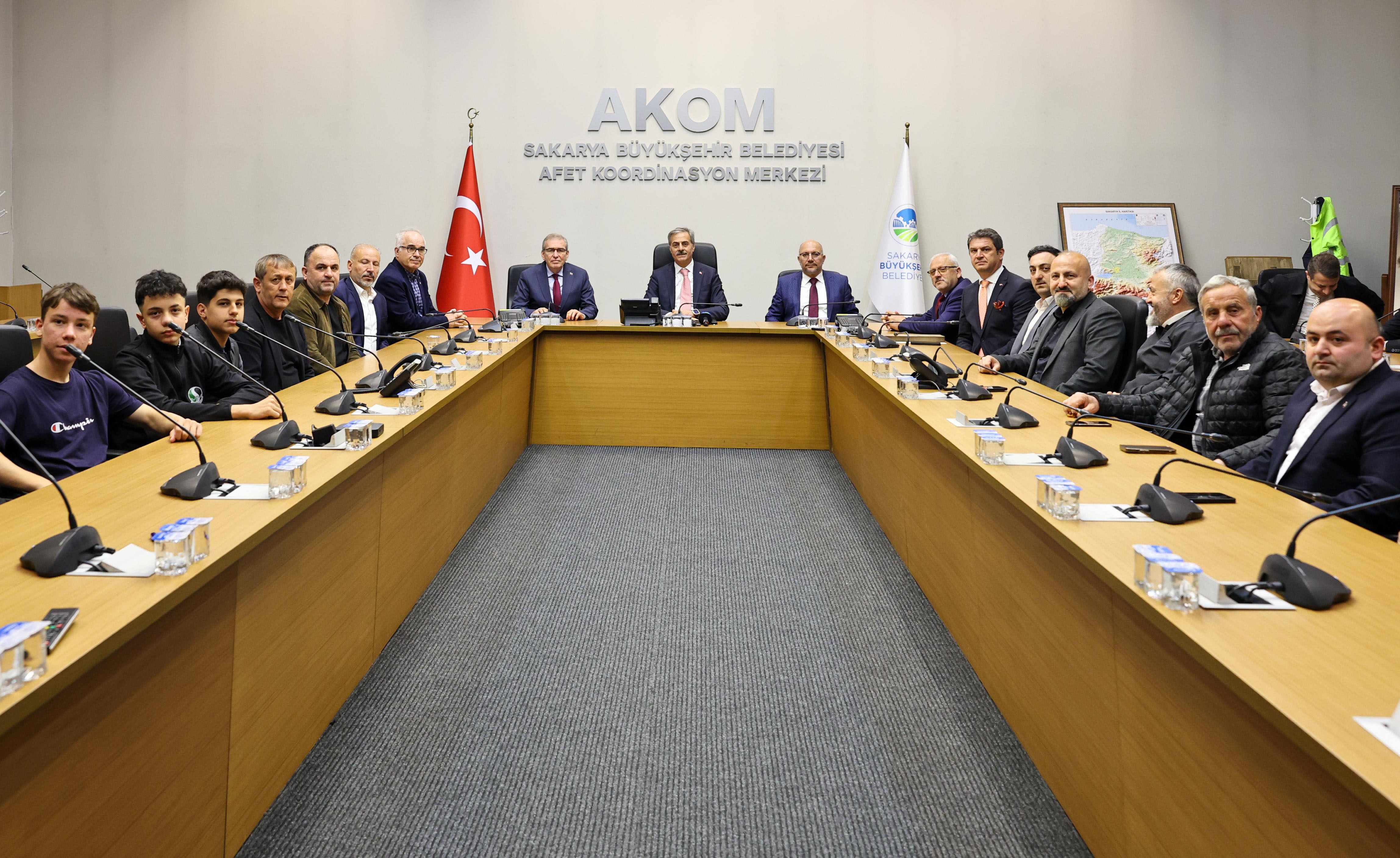 “Sakarya’nın spor altyapısını güçlendirecek yatırımları hayata geçiriyoruz”