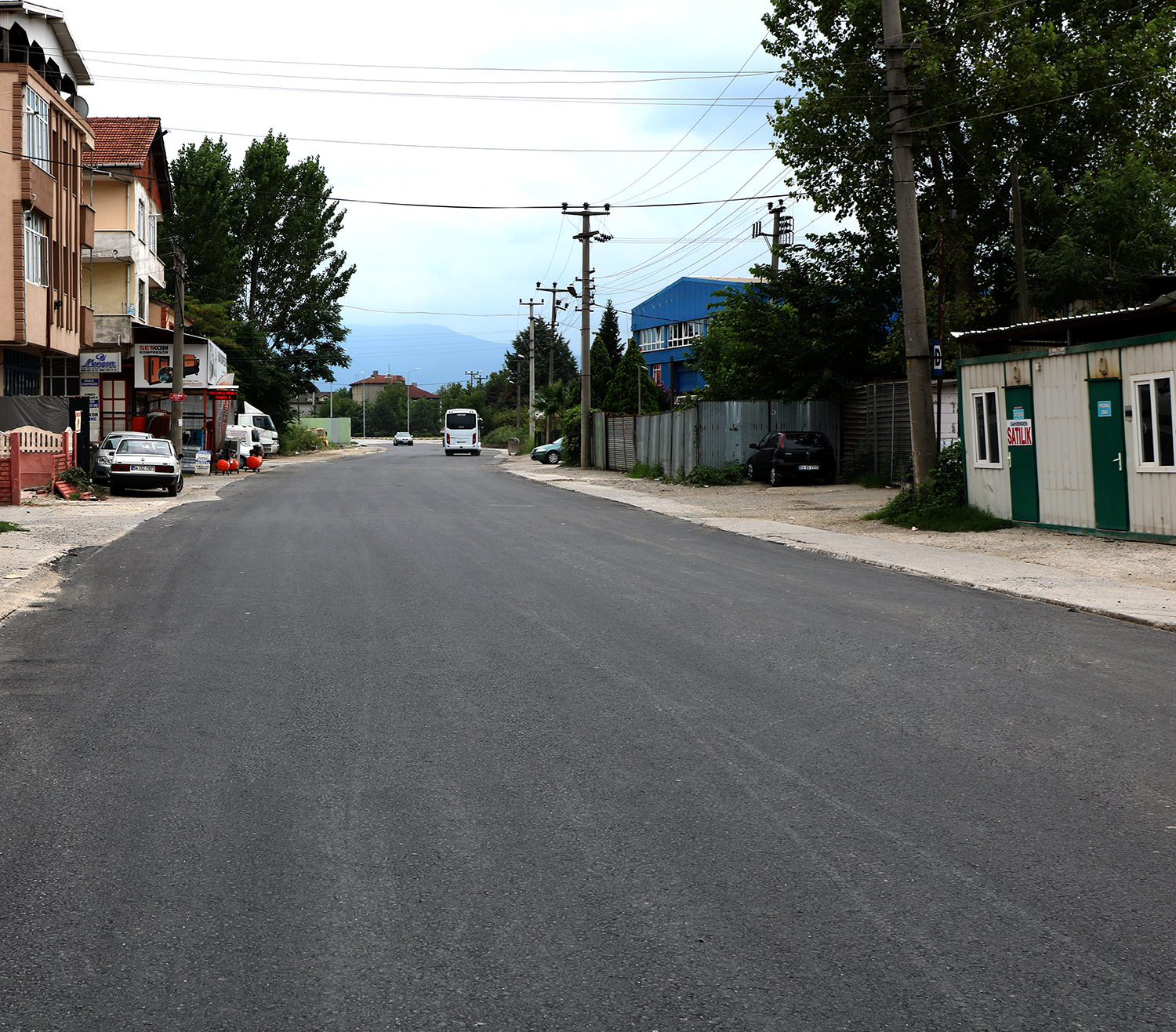 Artvin Sanayi asfaltla buluştu