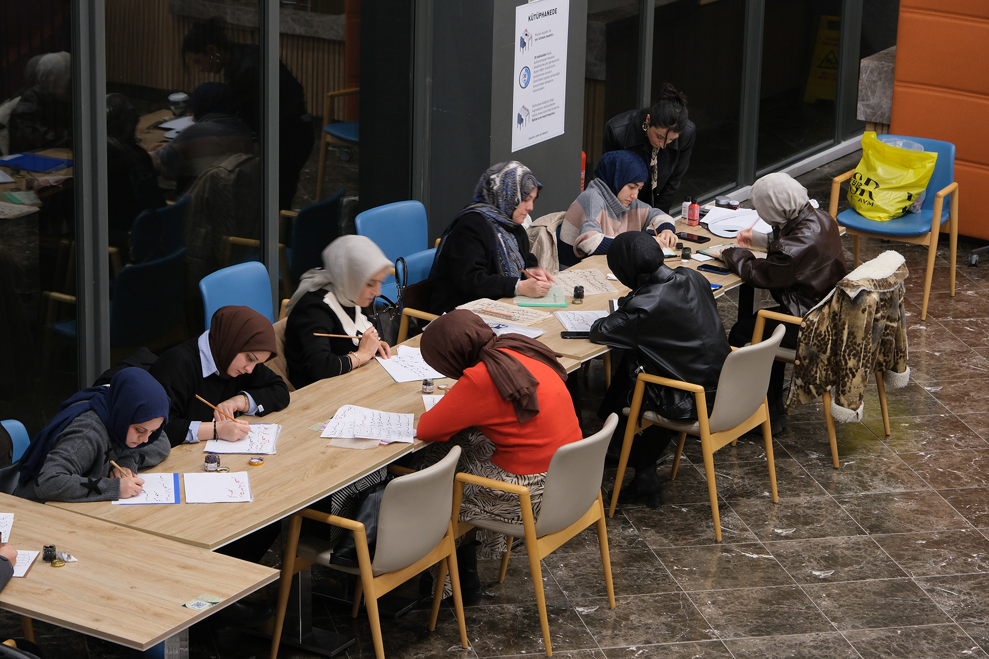 SAMEK, Yeşilay Gençlik Merkezi’nde 9 branşta kurslara başladı