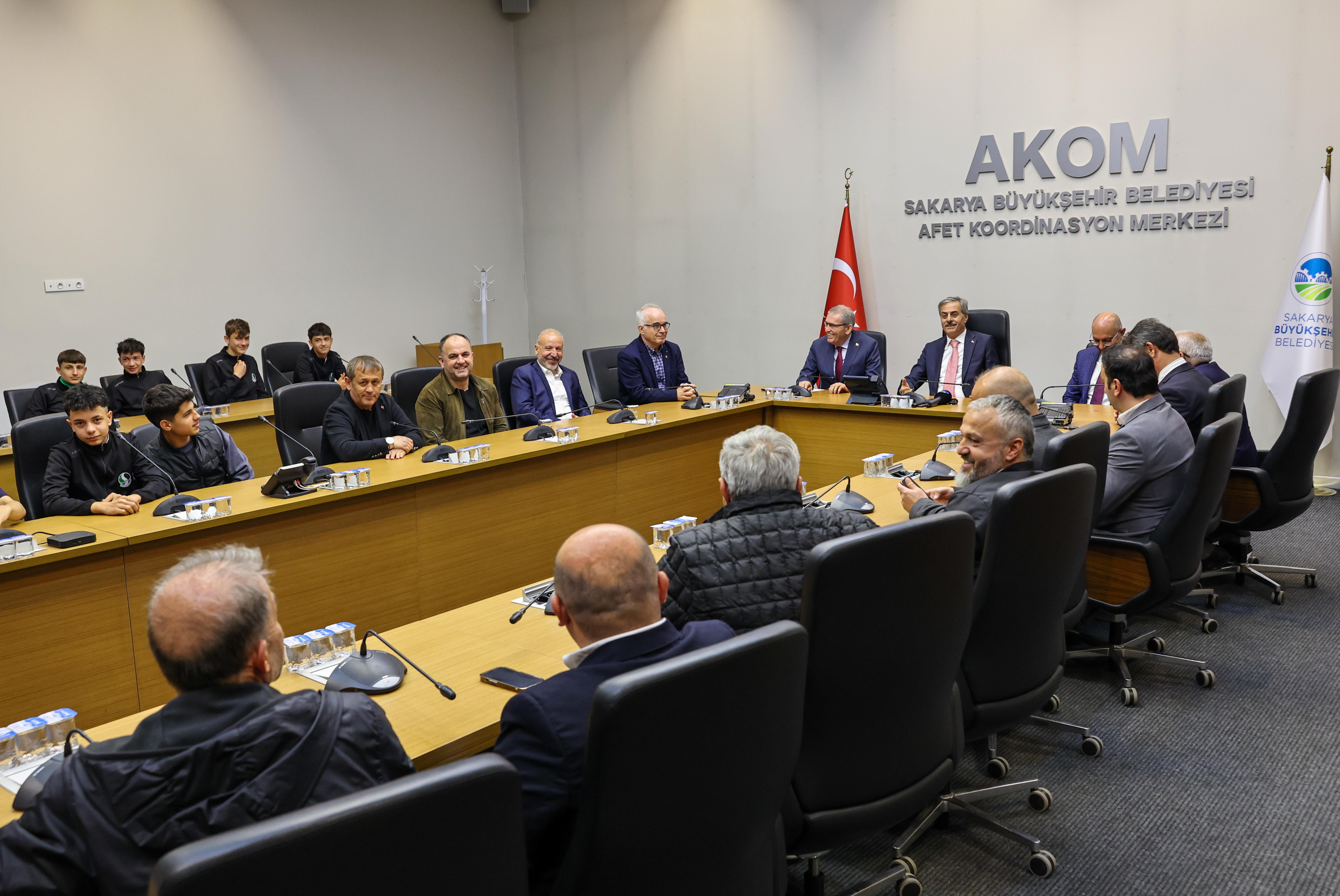 “Sakarya’nın spor altyapısını güçlendirecek yatırımları hayata geçiriyoruz”