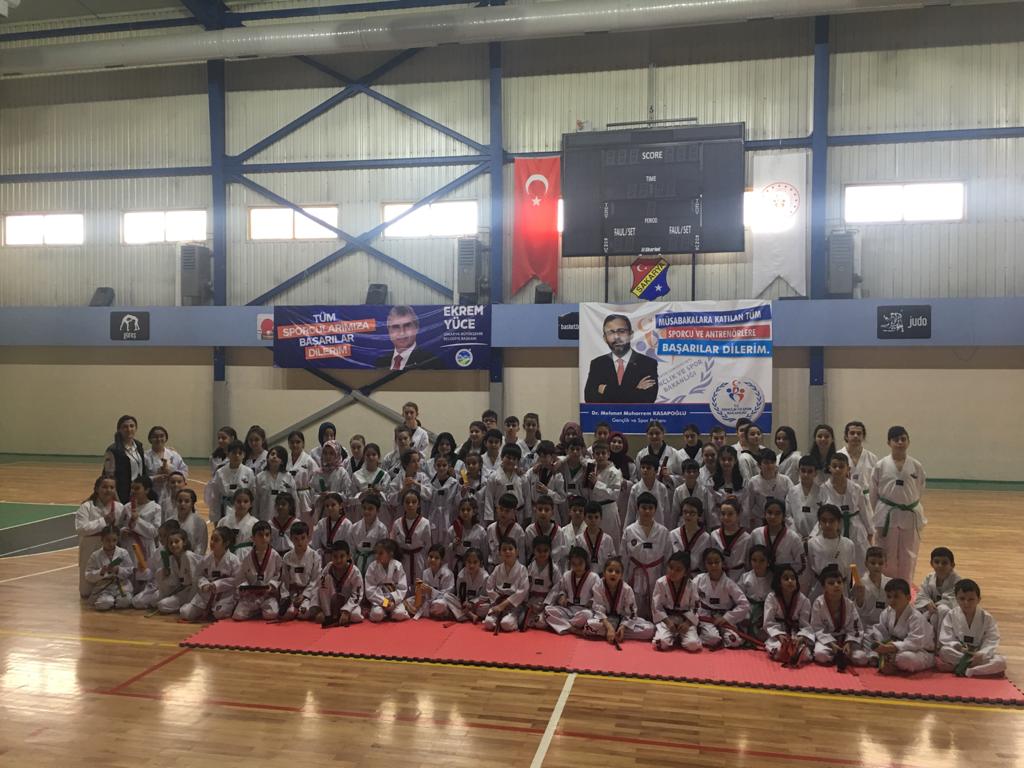 Taekwondo kemer sınavları büyük ilgi gördü
