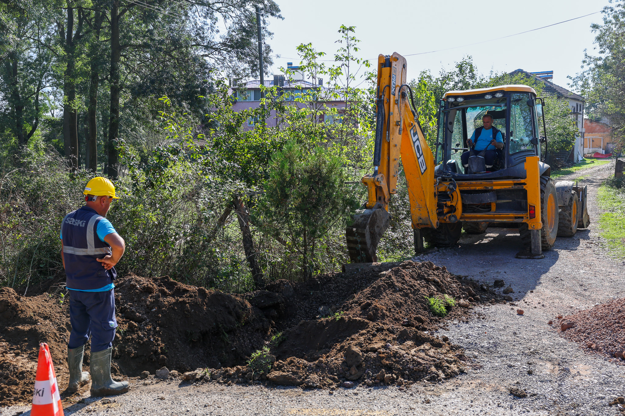 Kaynarca Uzakkışla’da altyapı projesinin yüzde ellisi tamamlandı