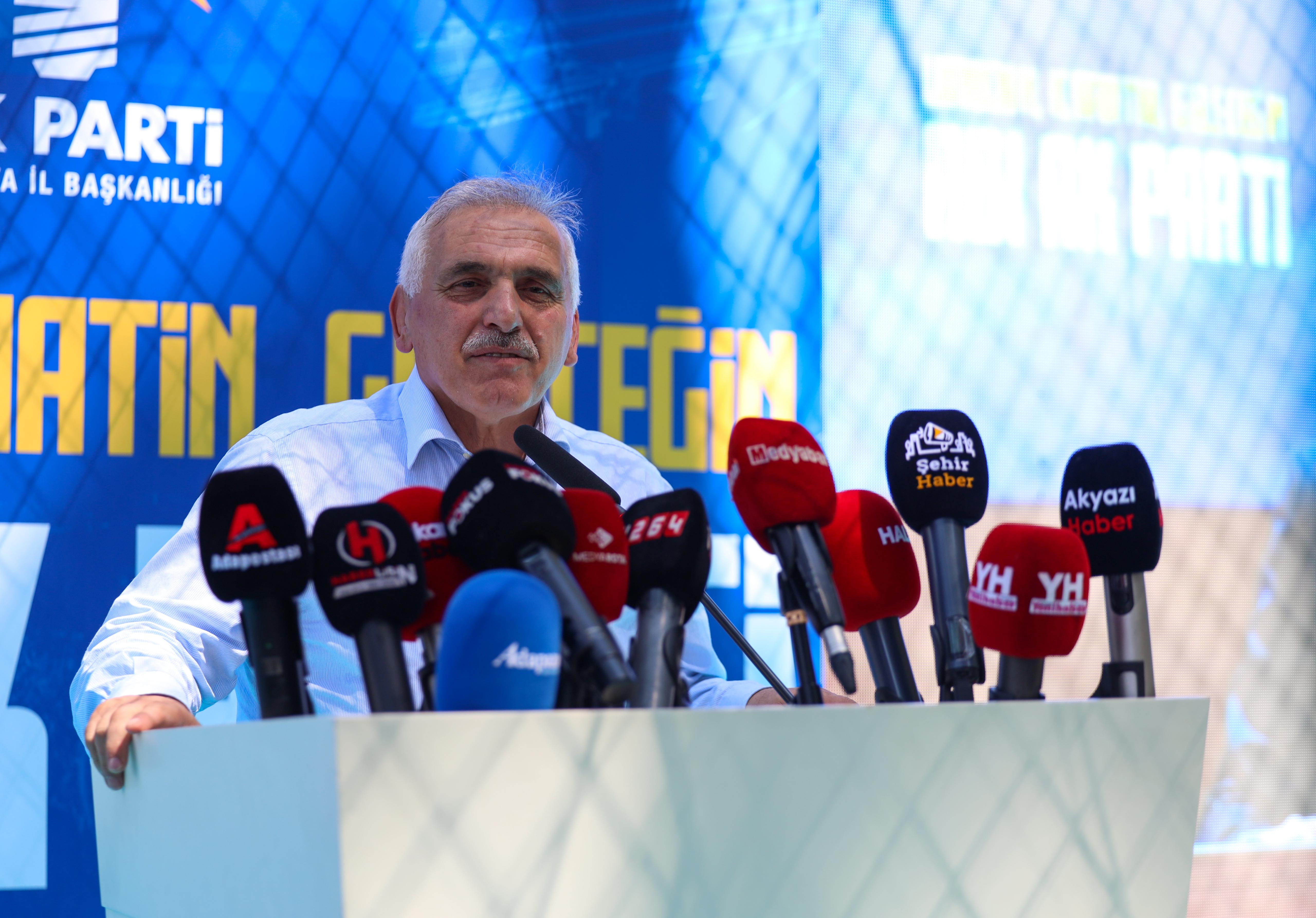 “AK Parti, ülkesi ve milleti için canını hiçe sayanların kurduğu bir partidir”