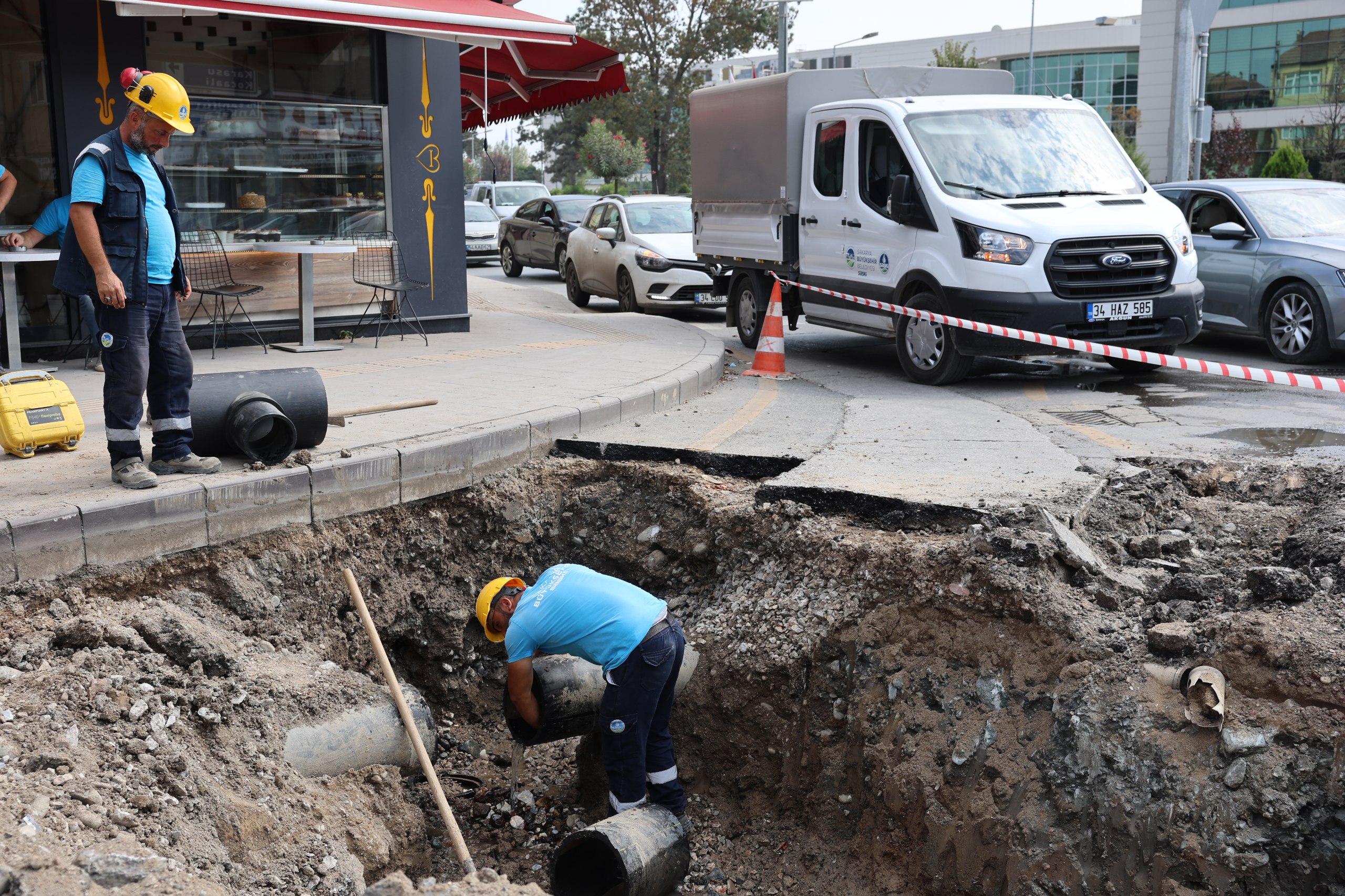 Kirişhane ve Cumhuriyet Caddesi’nde son rötuşlar