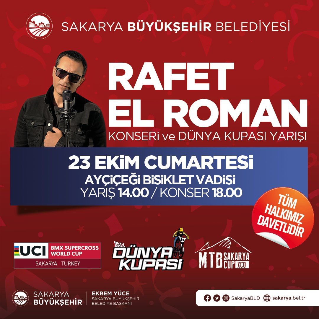 Rafet El Roman Ayçiçeği Vadisi’ne geliyor