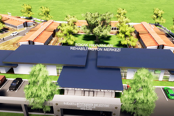 “Büyükşehir Belediyesi 17 bin metrekarelik Rehabilitasyon Merkezi ile sokakta yaşayan canlılara yuva olacak”