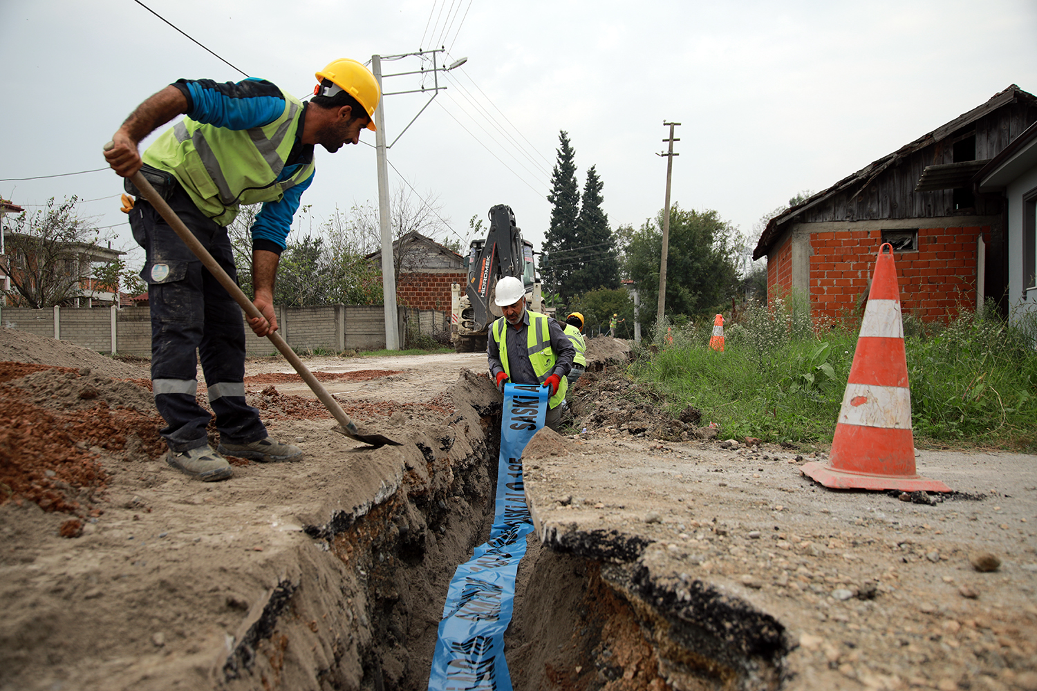 Aralık’a 6 bin 280 metrelik içmesuyu altyapısı