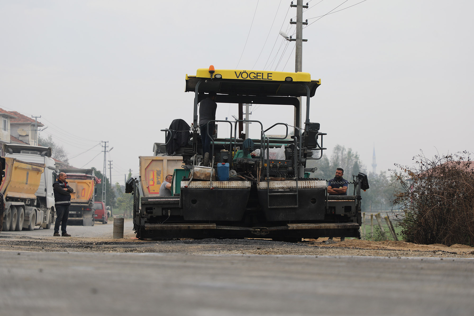 Büyükşehir’in asfalt mesaisi: Gölkent’e yepyeni bir ulaşım ağı