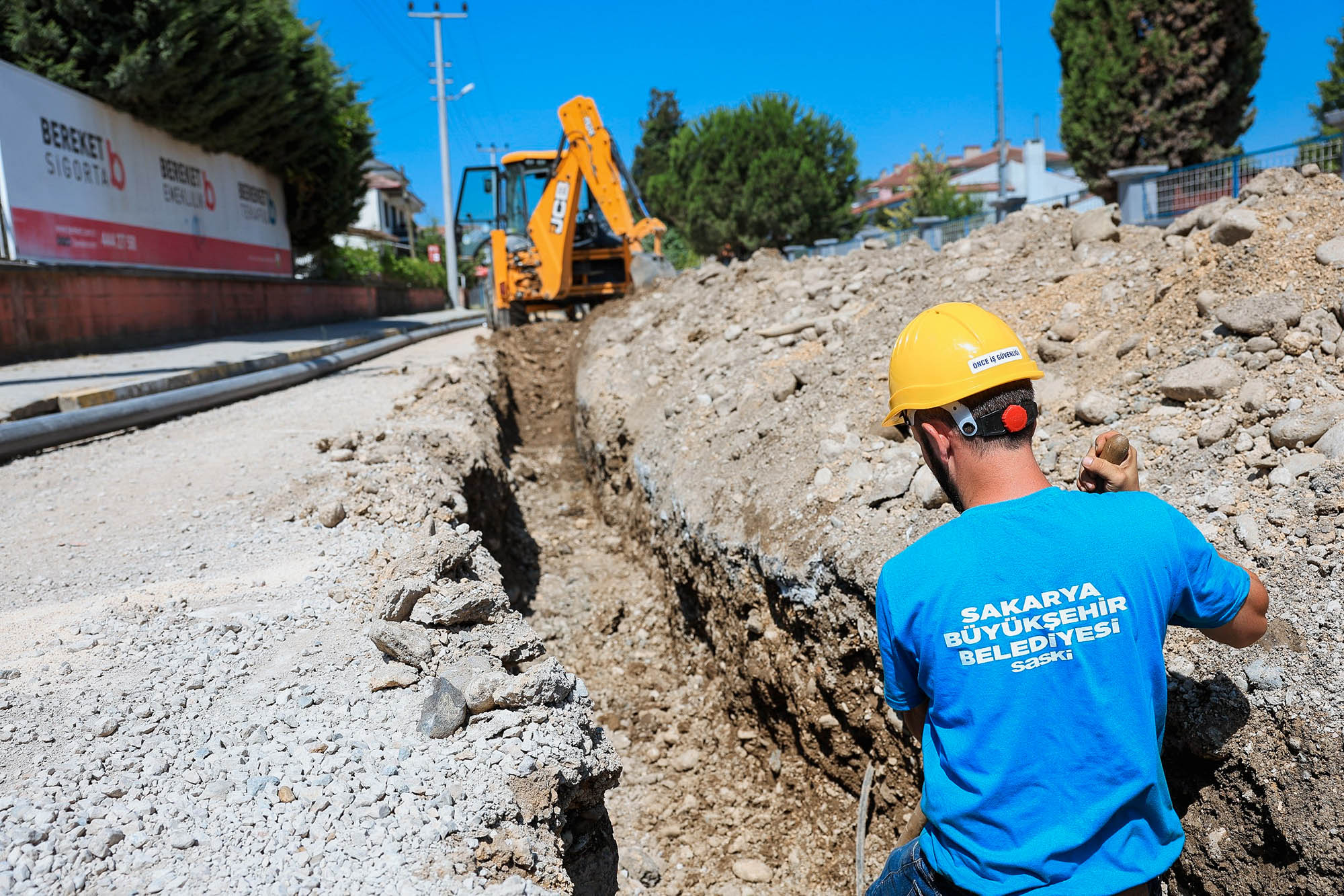 Belediyesi’nden Akyazı’nın altyapısına aynı anda 3 yeni proje