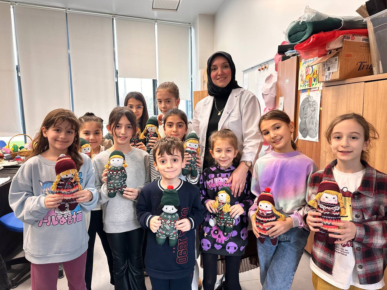 SGM’de ara tatil atölyeleri sona erdi