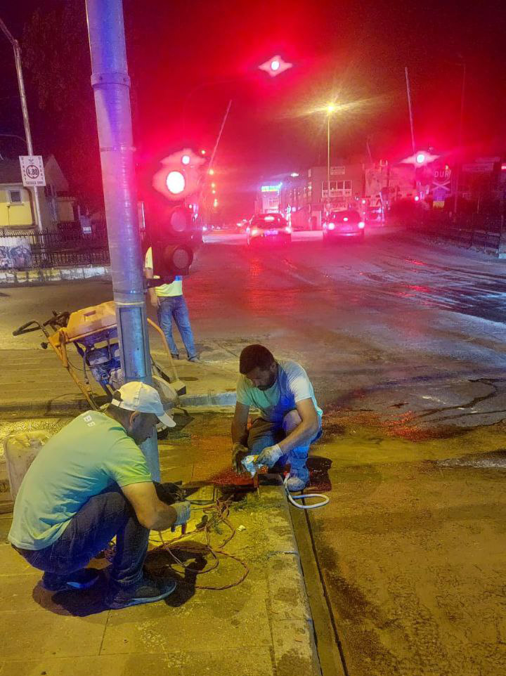 Üstyapı çalışmaları tamamlanan caddeler akıllı sistemlerle buluşuyor