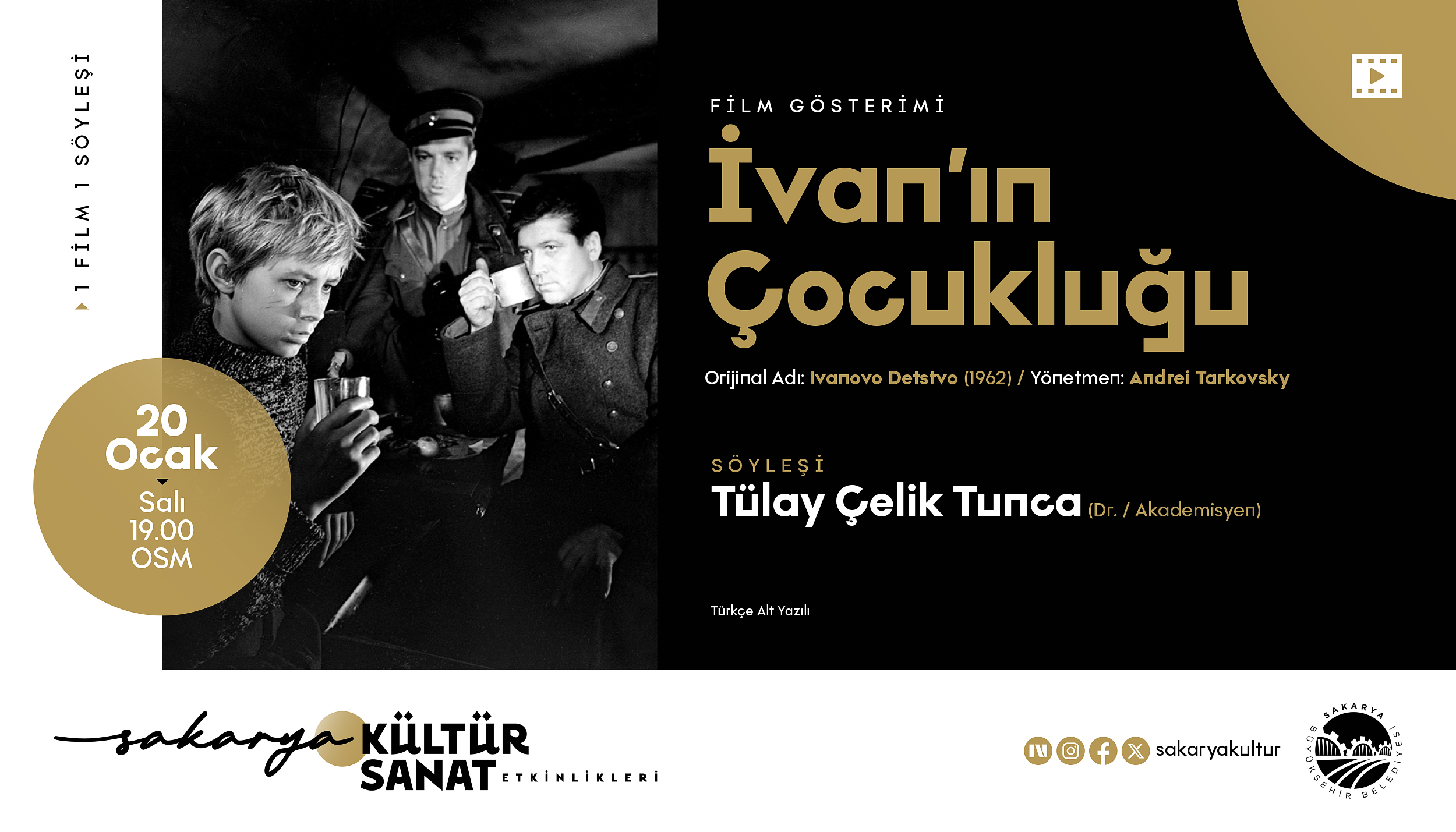 Büyükşehir’den sinema klasiği: “İvan’ın Çocukluğu” OSM’de