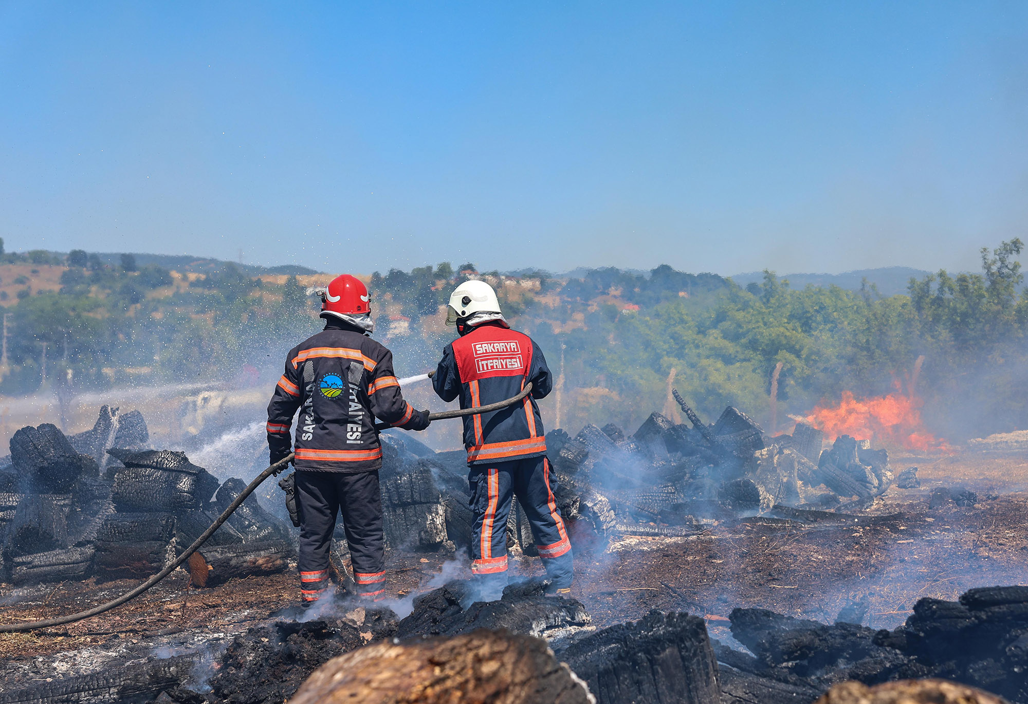 Sakarya’nın ateş savaşçıları yüzlerce cana nefes oldu