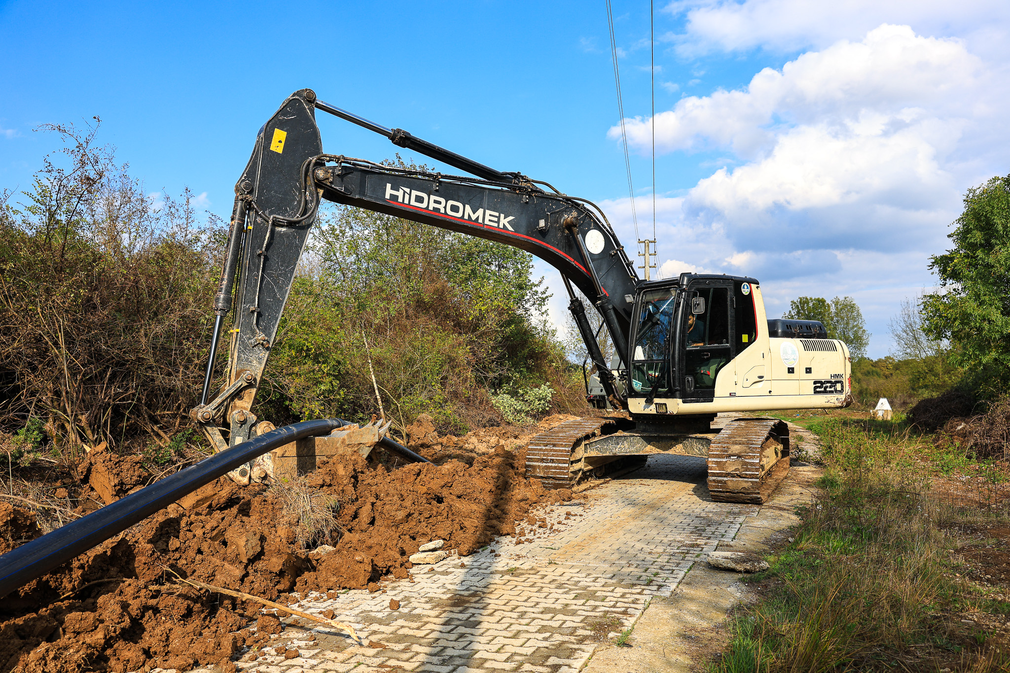 Hendek’te kesintisiz içme suyu taşıyacak hat devreye alınıyor