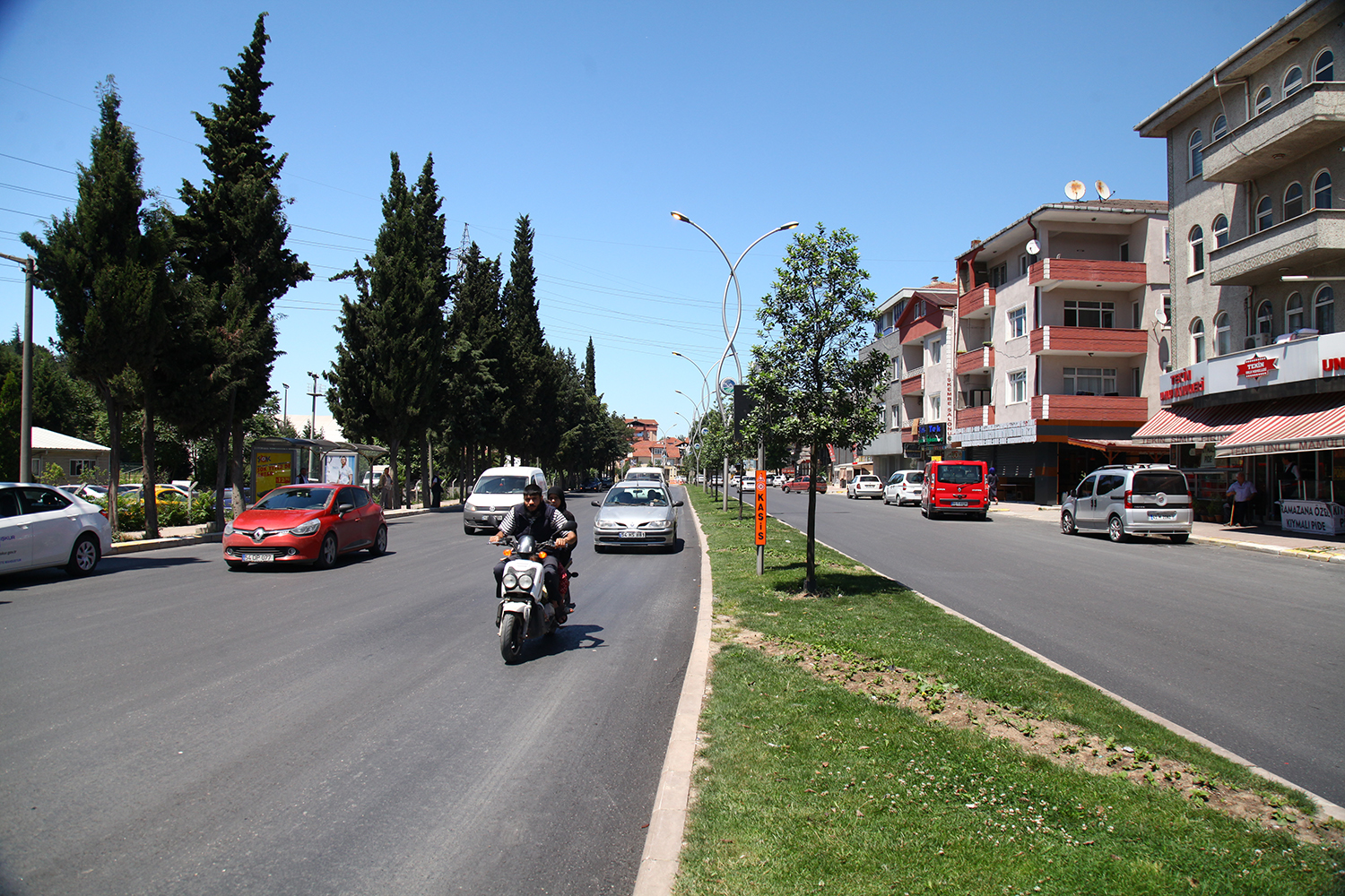 Orhangazi Caddesi asfaltla buluştu