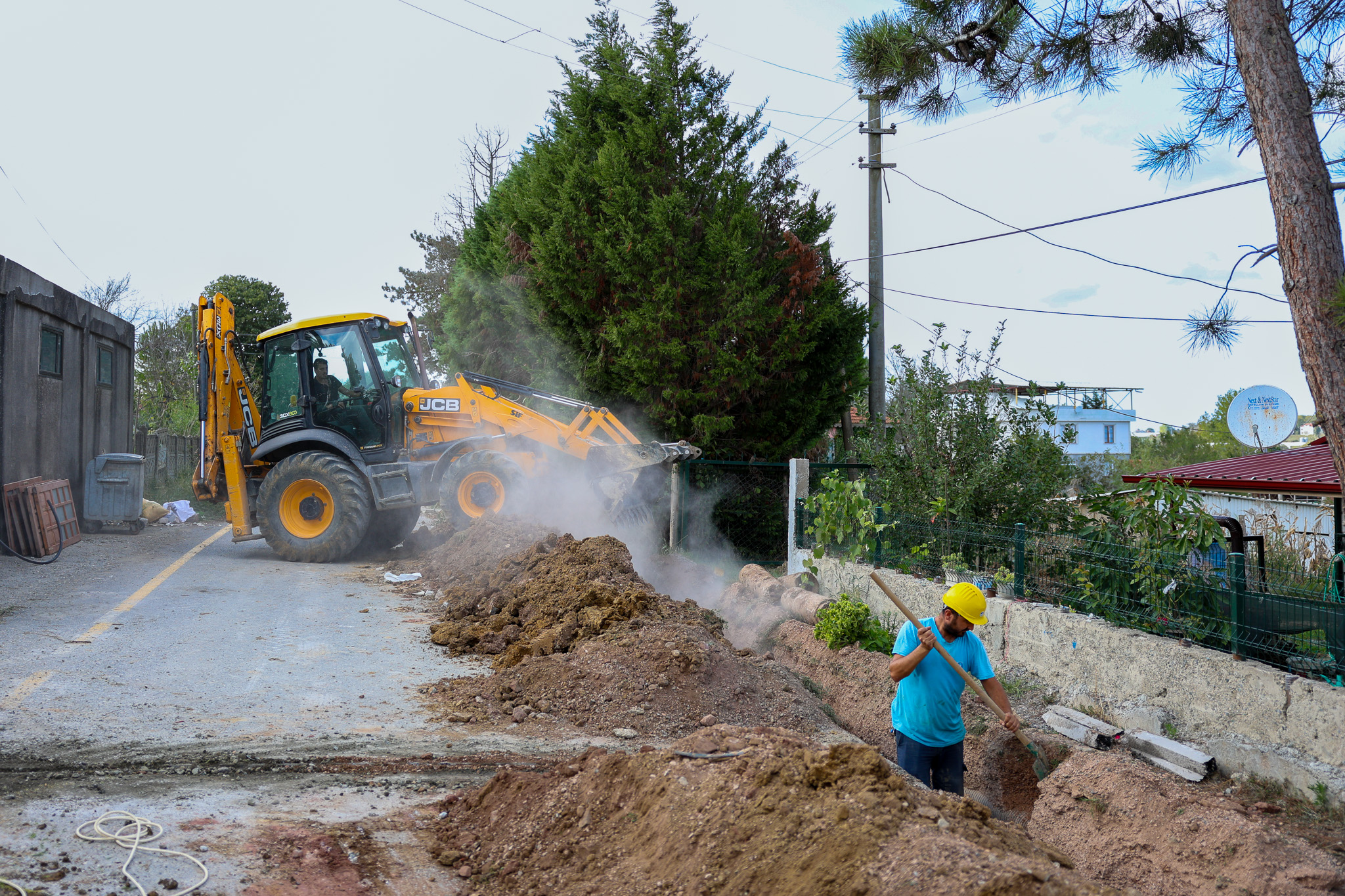 Kaynarca Uzakkışla’da altyapı projesinin yüzde ellisi tamamlandı
