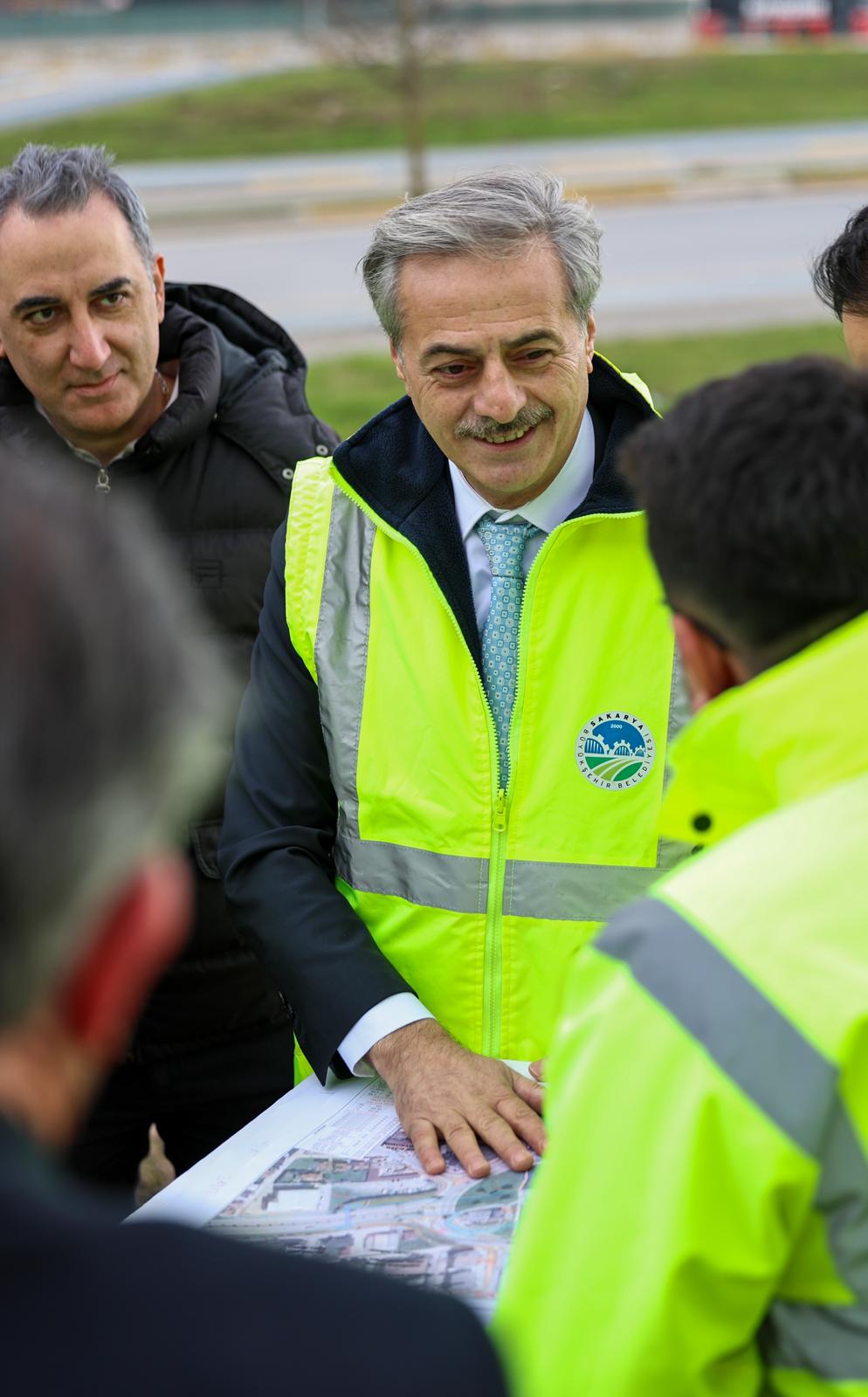 Yazlık Katlı Kavşağı’nda çalışmalar başladı